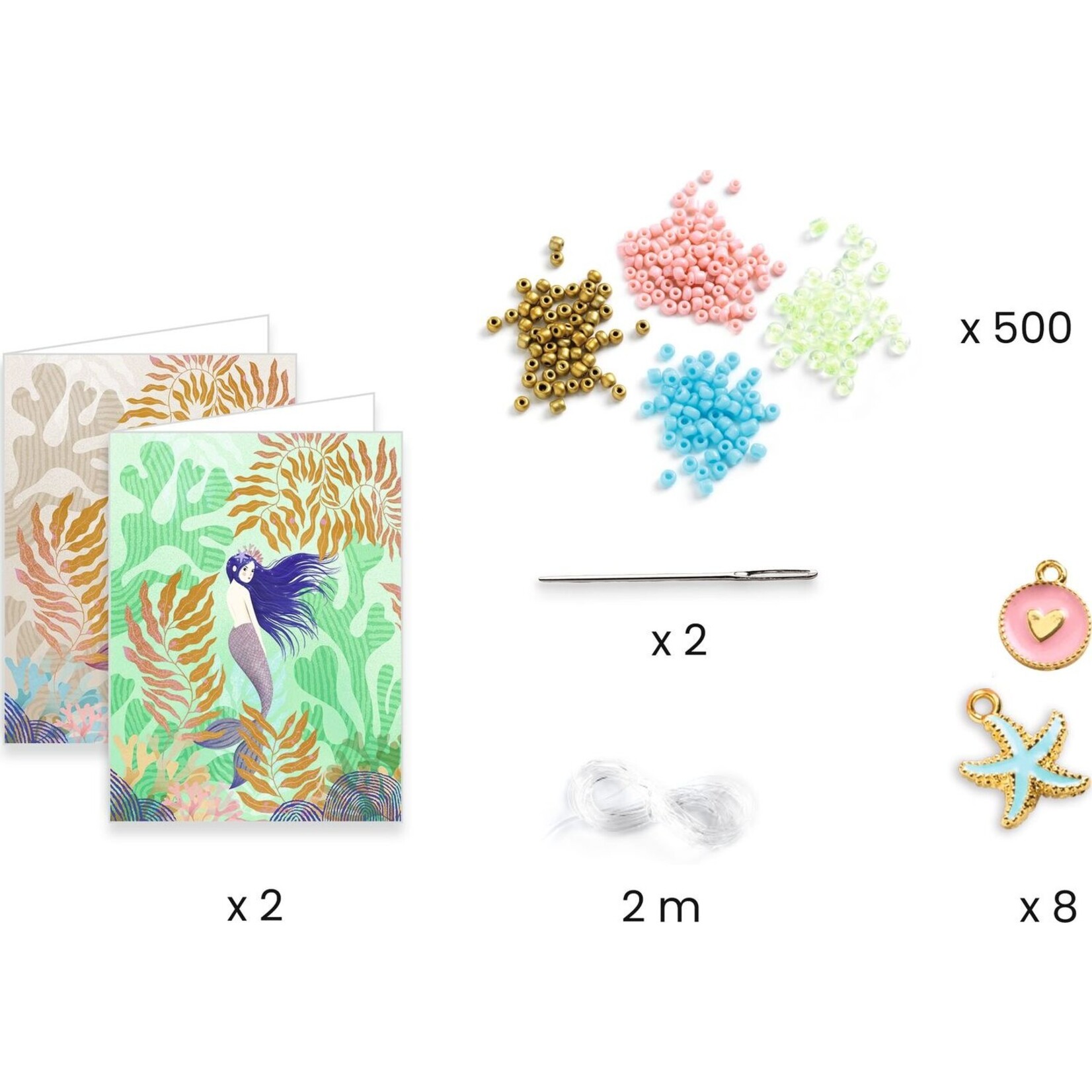 LGA Beads and Jewelry - Sea Multi-Wrap