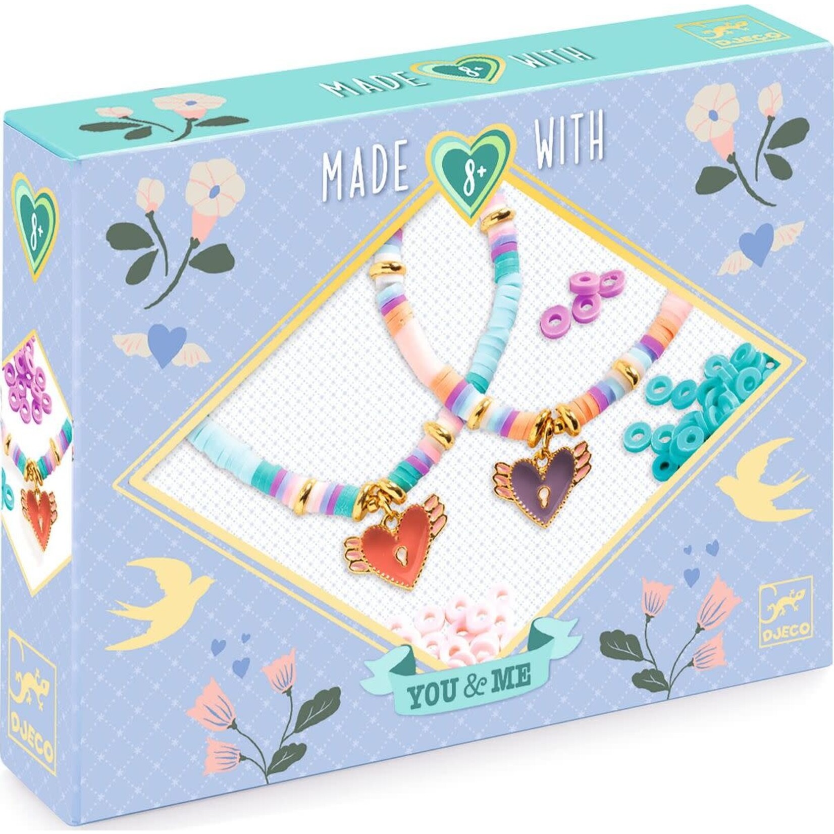 LGA Beads and Jewelry - Heart Heishi