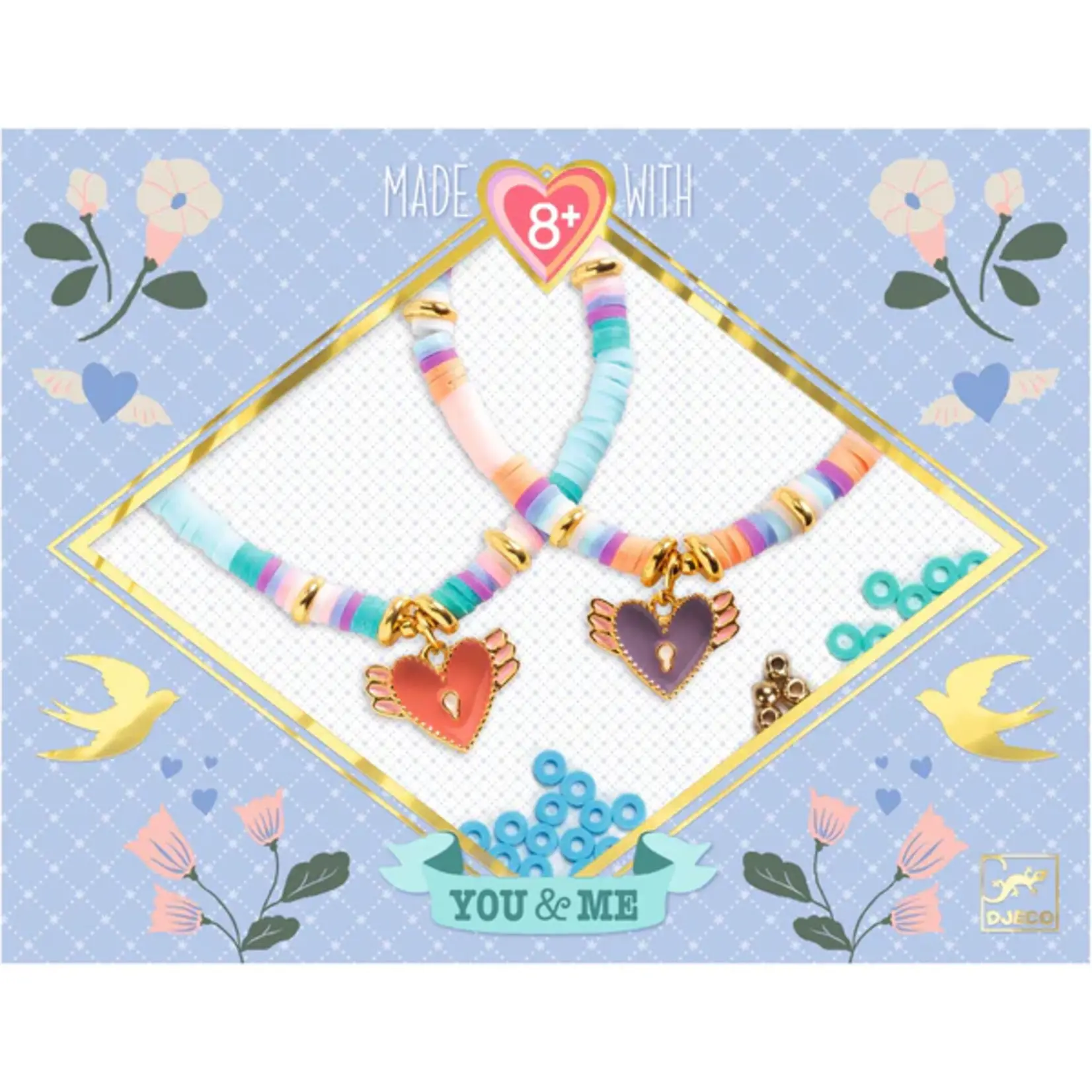 LGA Beads and Jewelry - Heart Heishi