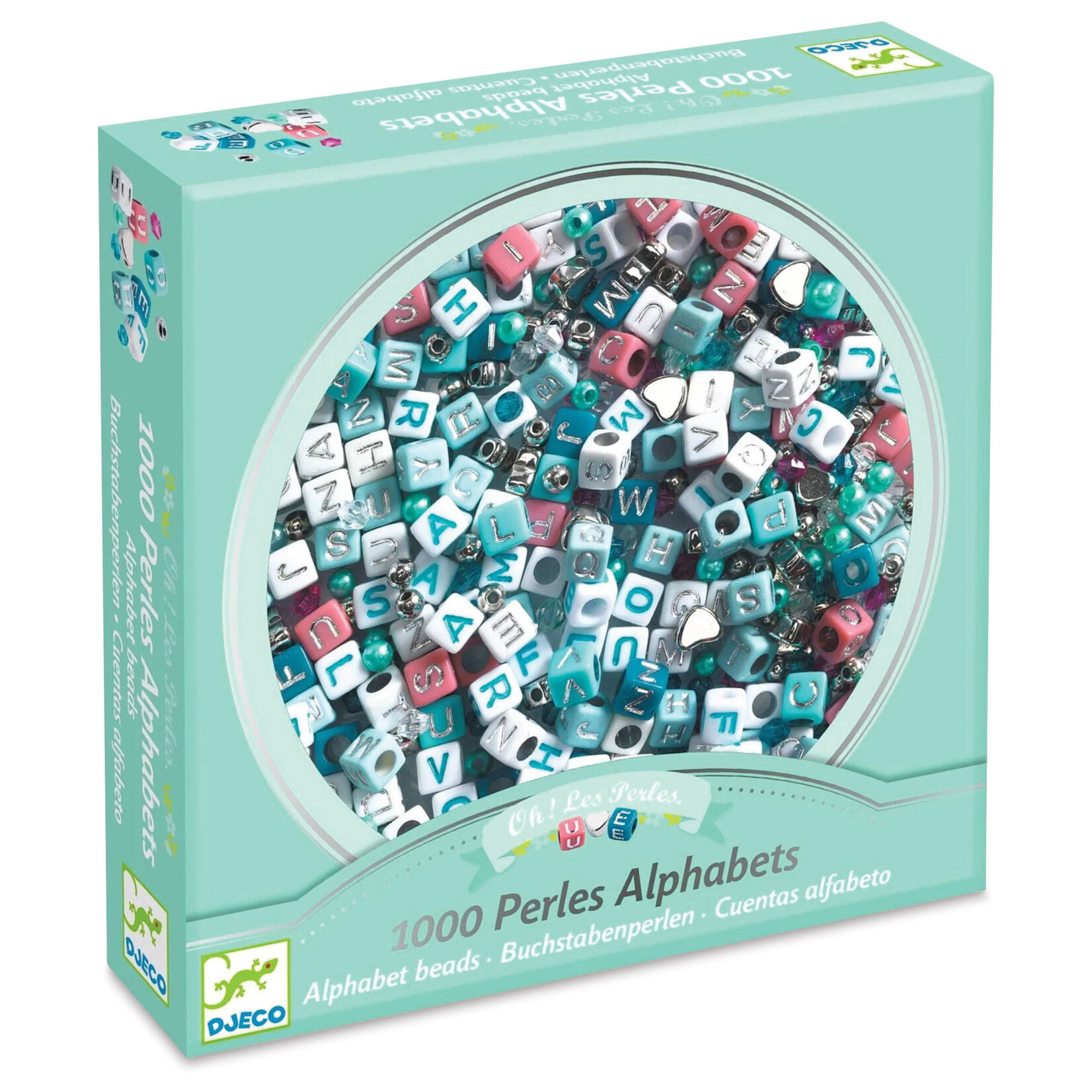 LGA Alphabet Beads - Silver