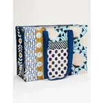 Blue Q Patchwork Shoulder Tote