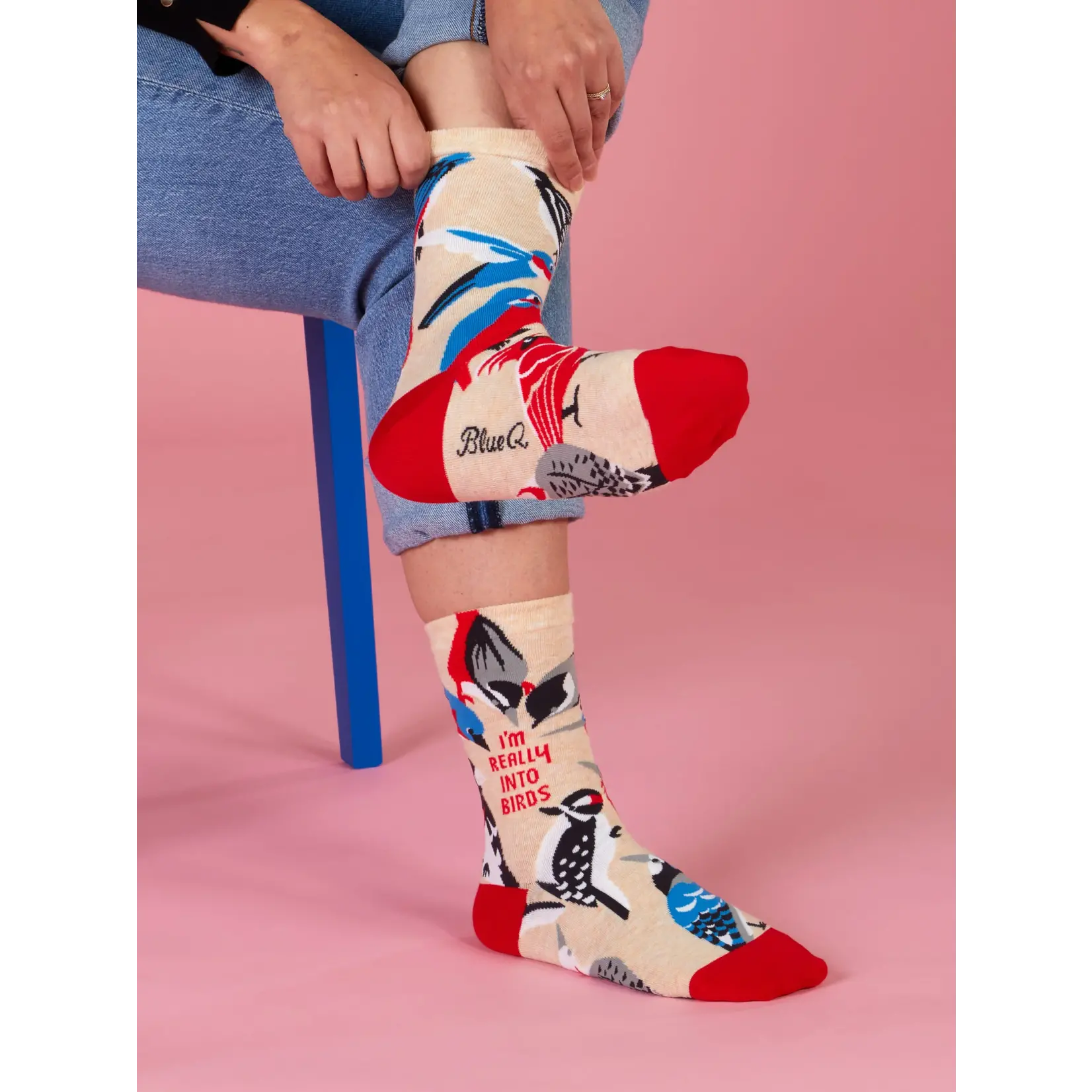 Blue Q I'm Really Into Birds - Women's Crew Socks