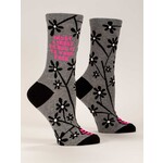 Blue Q Most Likely To Say It To Your Face - Women's Crew Socks