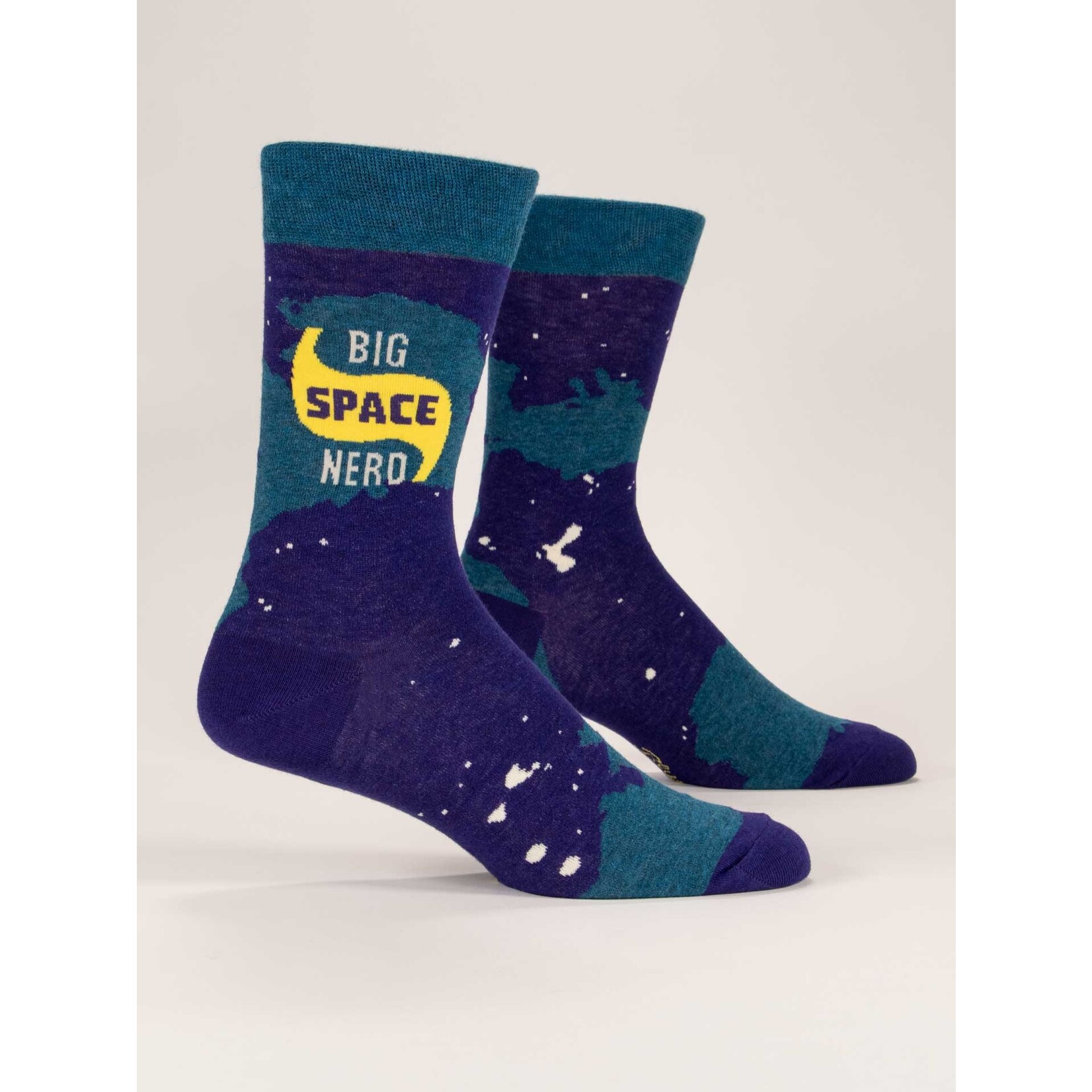 Blue Q Big Space Nerd - Men's Socks