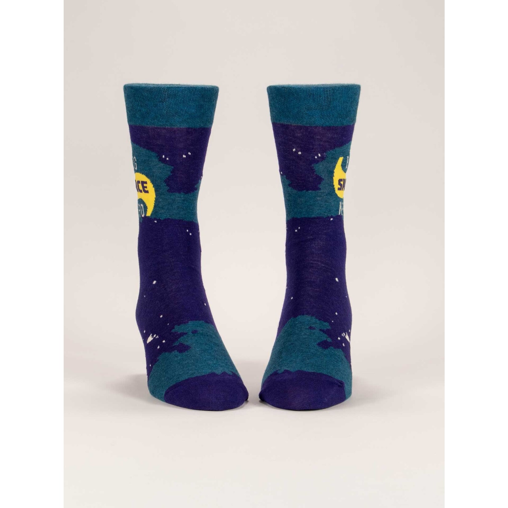 Blue Q Big Space Nerd - Men's Socks