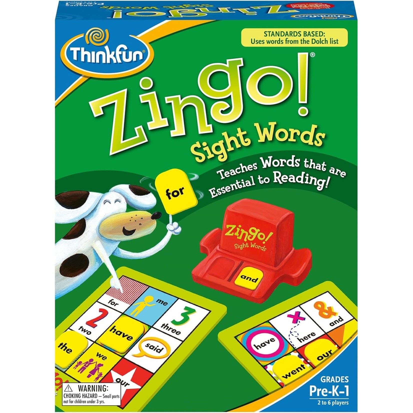 Zingo! Sight Words 4+