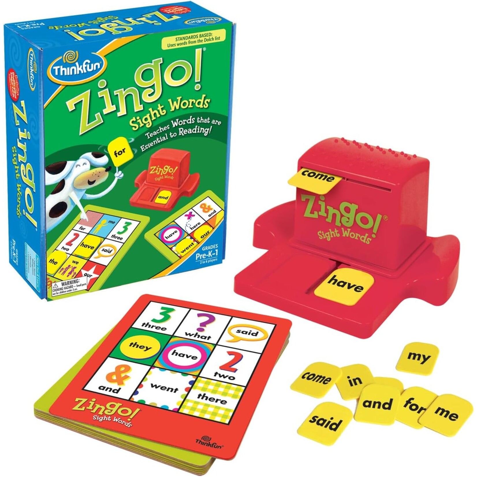 Zingo! Sight Words 4+