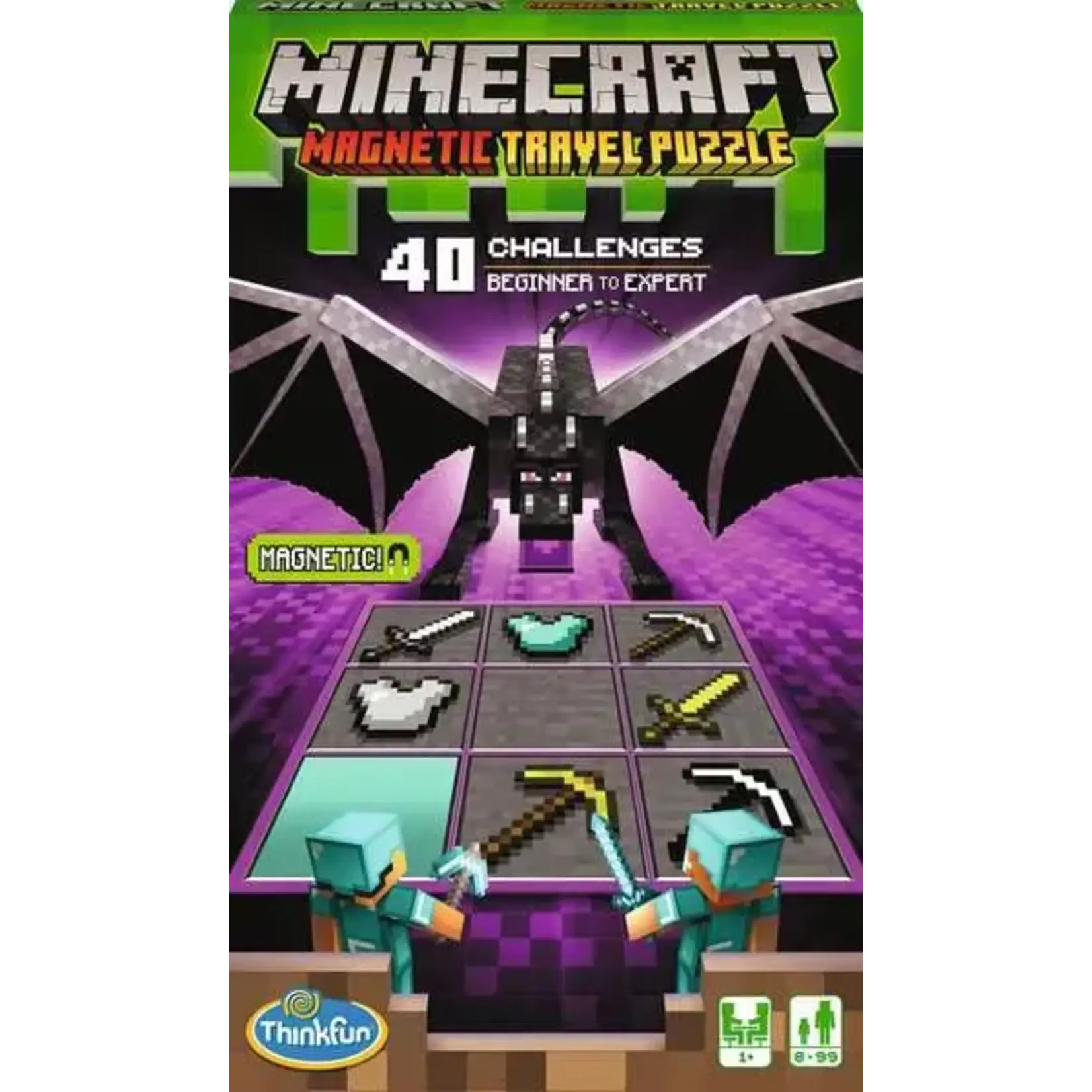 Minecraft Magnetic Travel Puzzle 8+