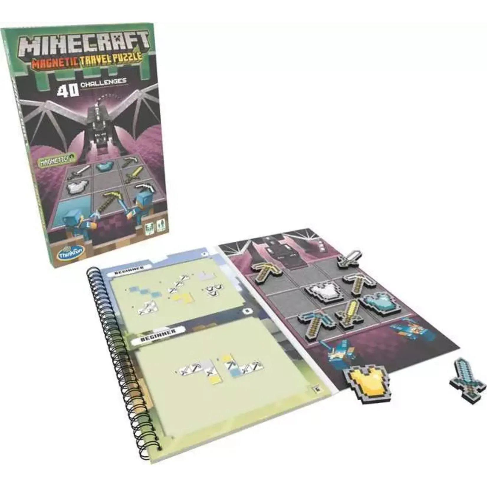 Minecraft Magnetic Travel Puzzle 8+