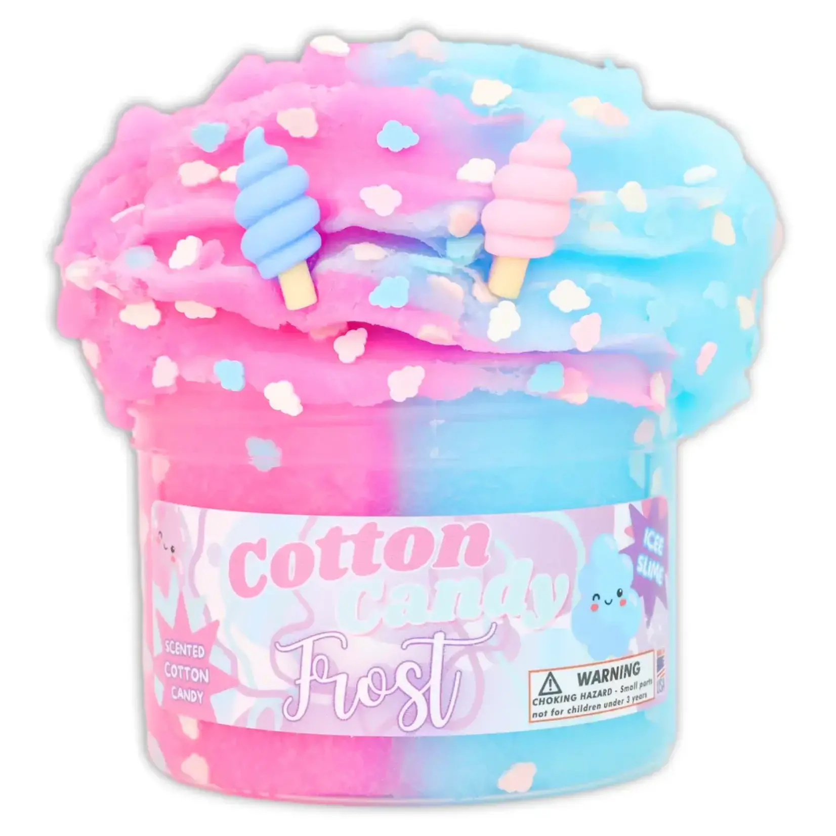Dope Slimes Cotton Candy Frost - 8oz Icee Slime