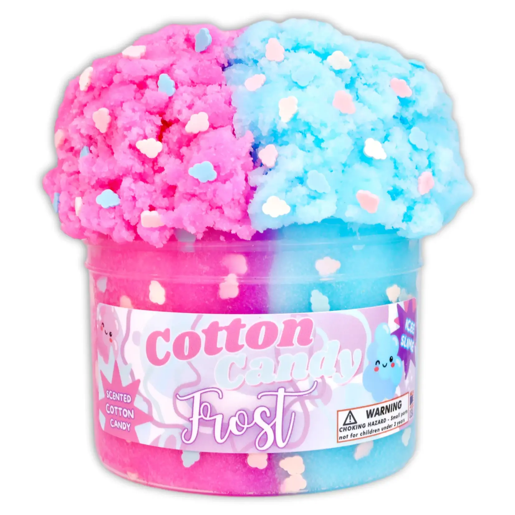 Dope Slimes Cotton Candy Frost - 8oz Icee Slime