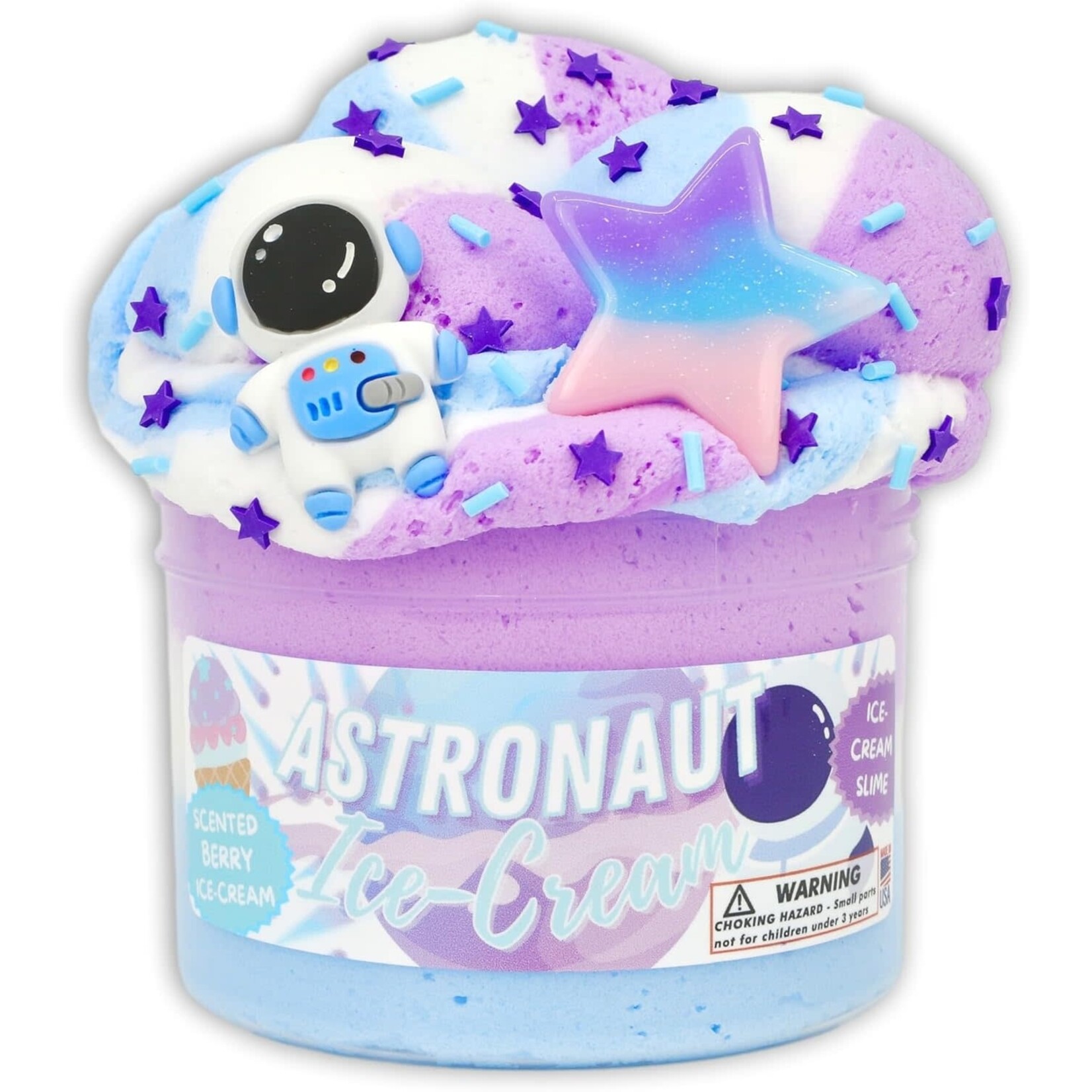 Dope Slimes Astronaut Ice Cream - 8oz Ice Cream Slime