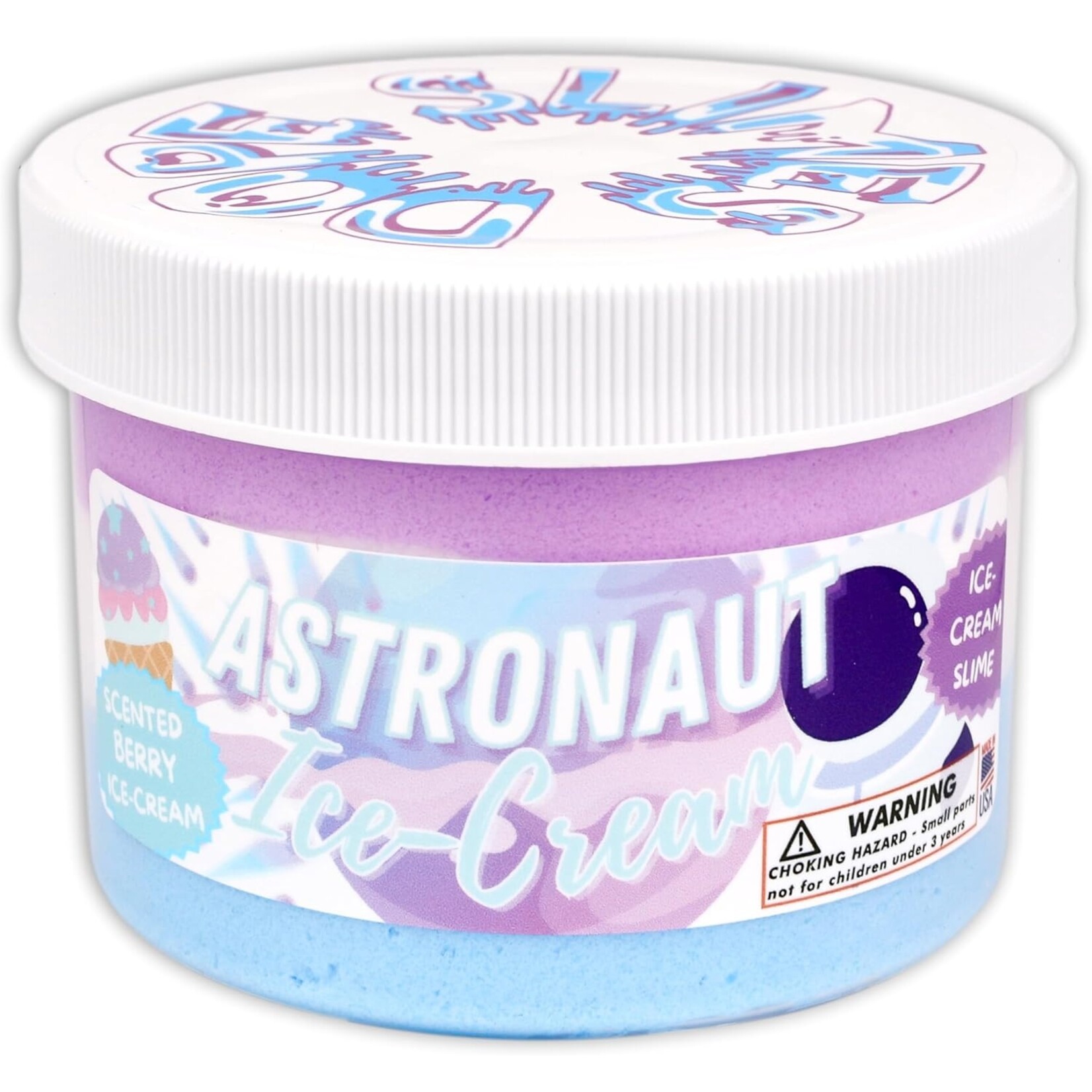 Dope Slimes Astronaut Ice Cream - 8oz Ice Cream Slime