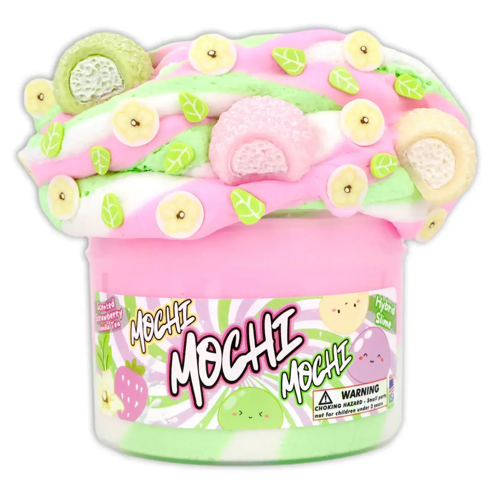 Dope Slimes Mochi Mochi Mochi - 8oz Ice Cream + Butter Slime