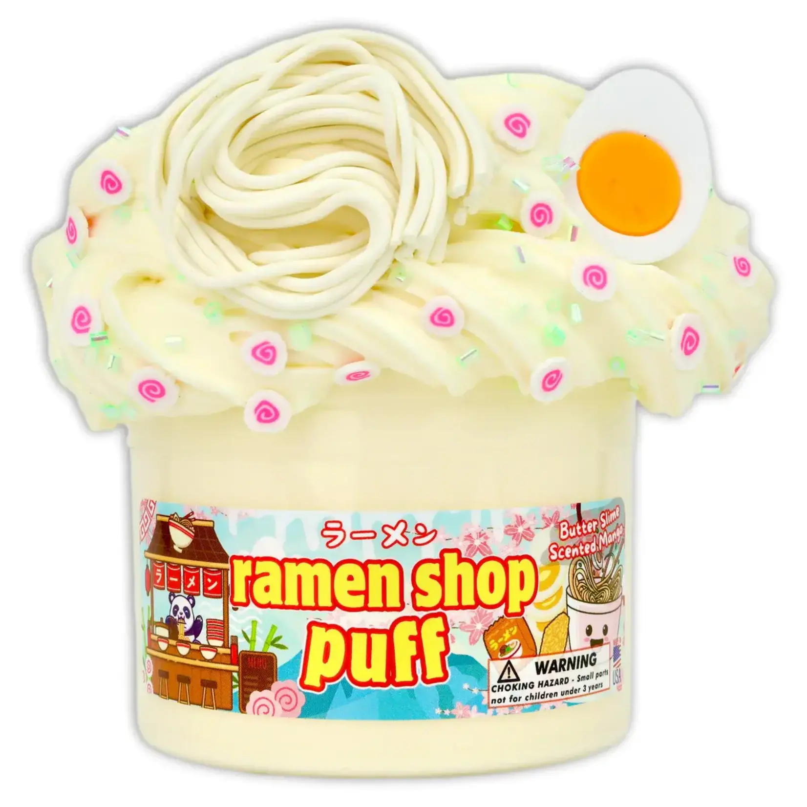 Dope Slimes Ramen Shop Puff - 8oz Butter Slime
