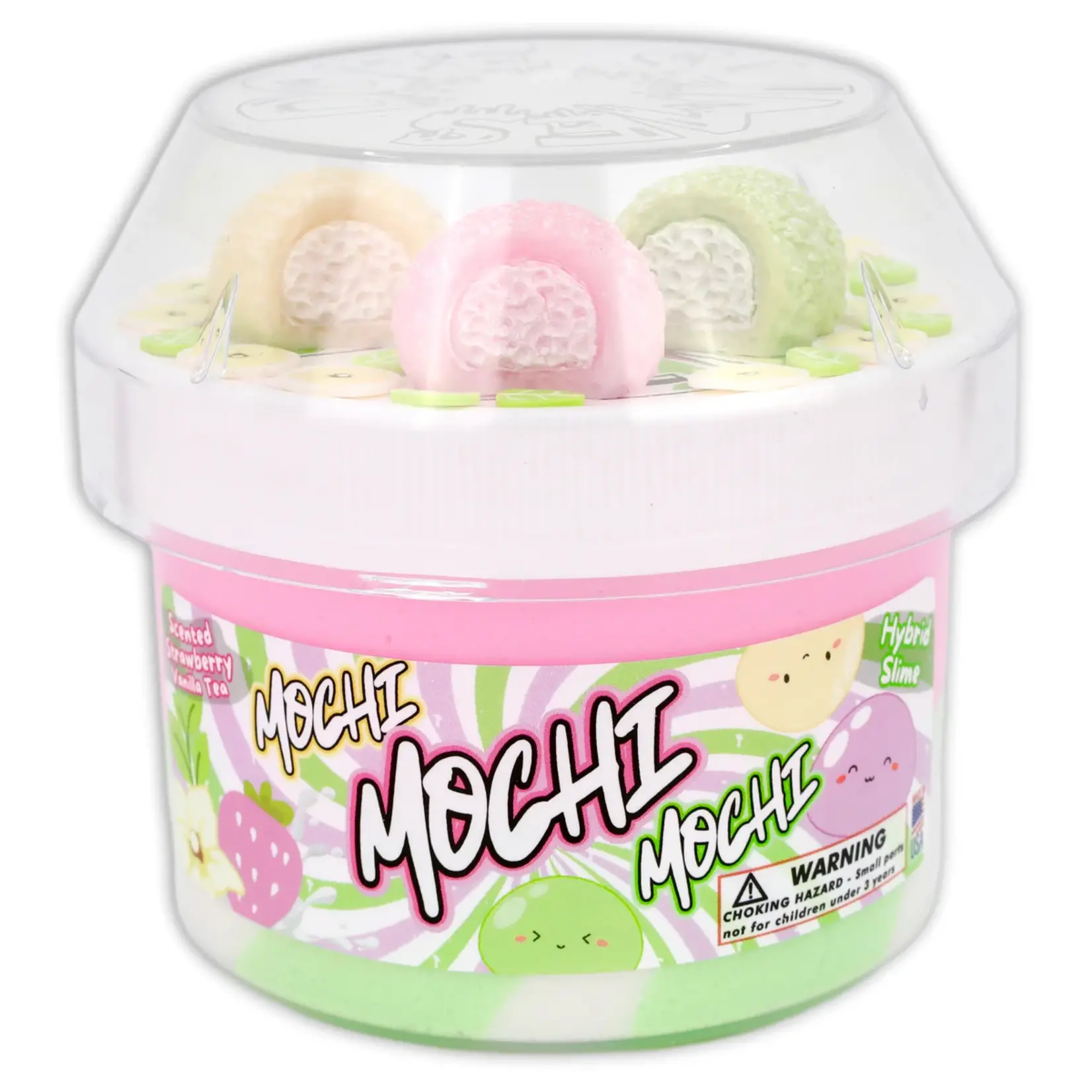 Dope Slimes Mochi Mochi Mochi - 8oz Ice Cream + Butter Slime