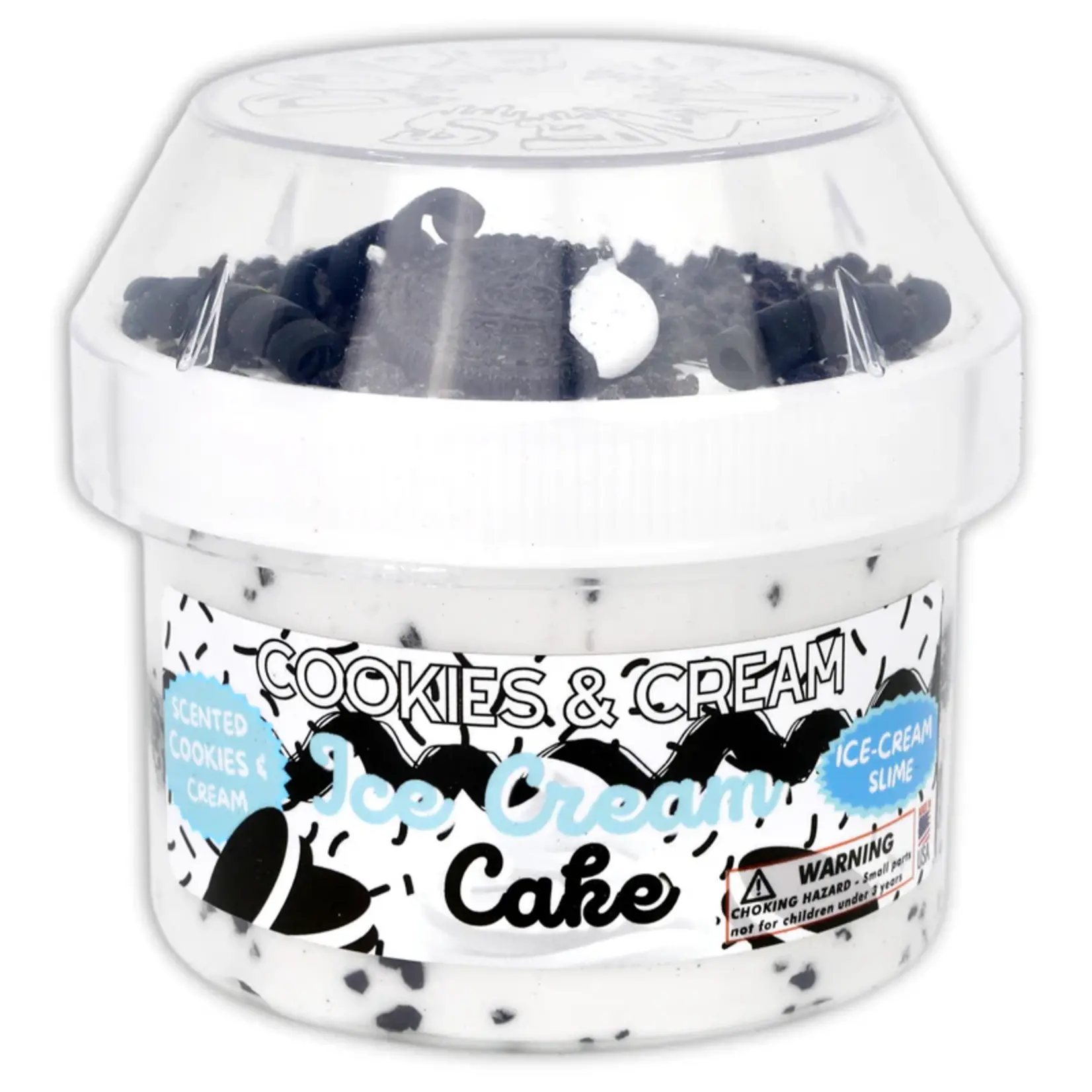 Dope Slimes Cookies & Cream Ice Cream Cake - 8oz Ice Cream Slime