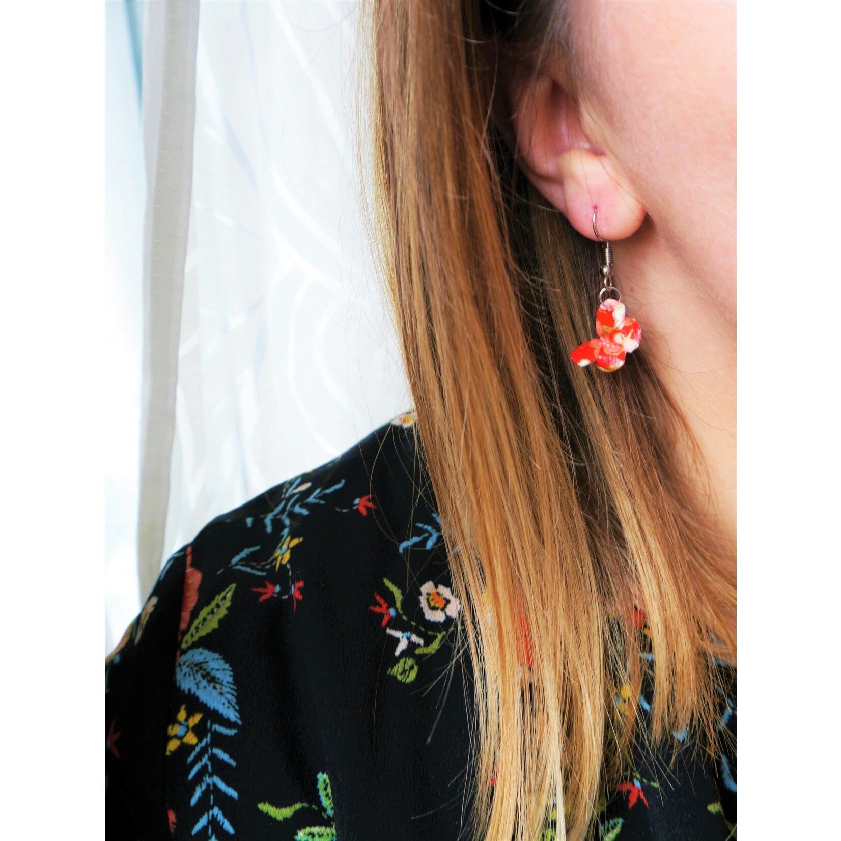 Origami Earrings - Couple of Butterflies