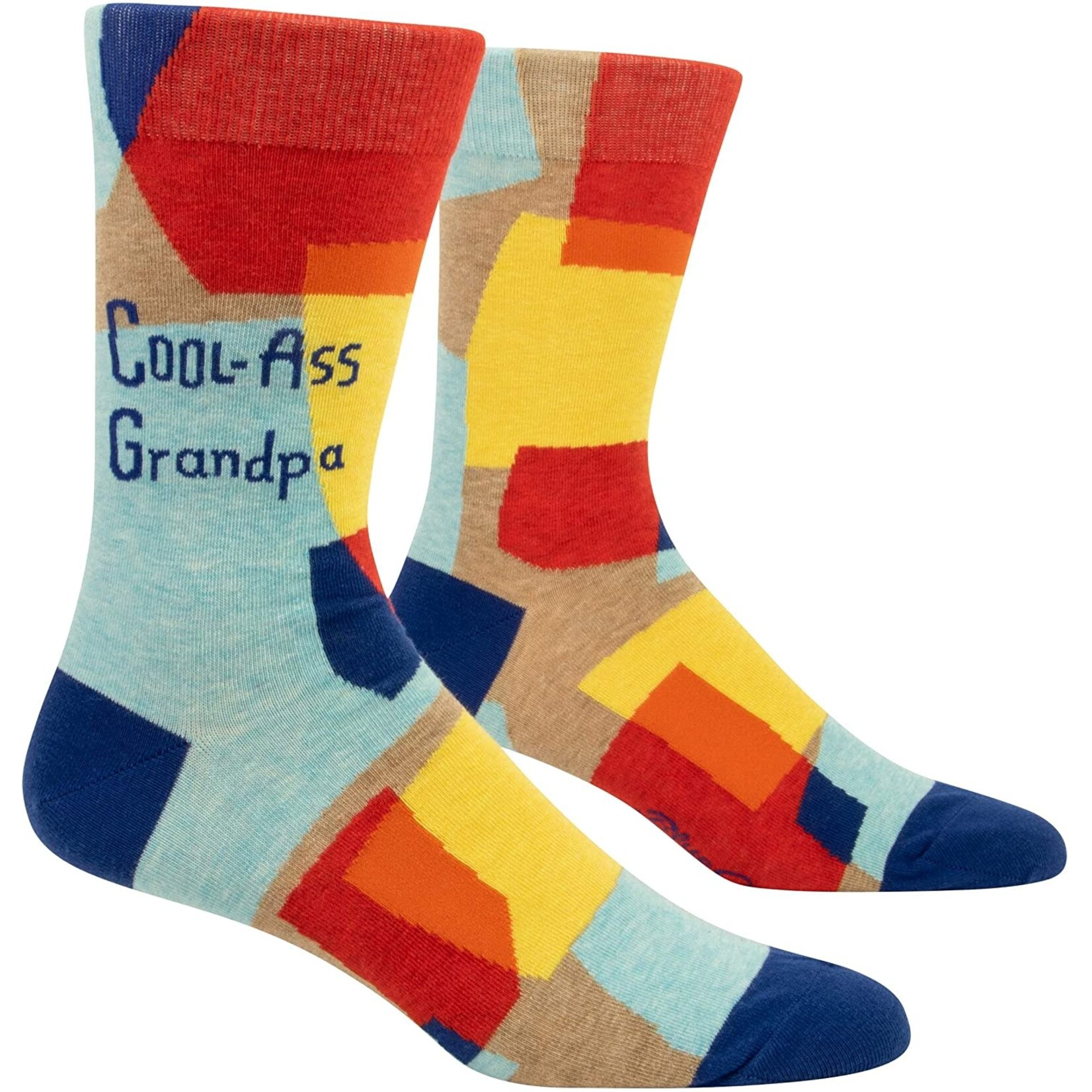 Blue Q Cool-Ass Grandpa, Men's Socks
