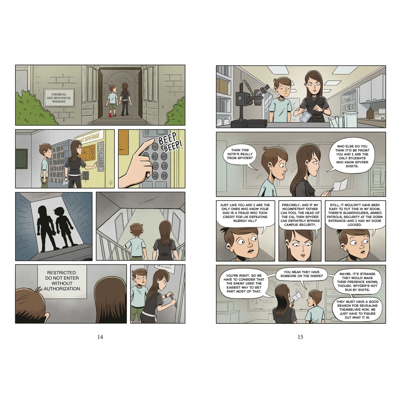 Spy Camp the Graphic Novel (Spy School #2)