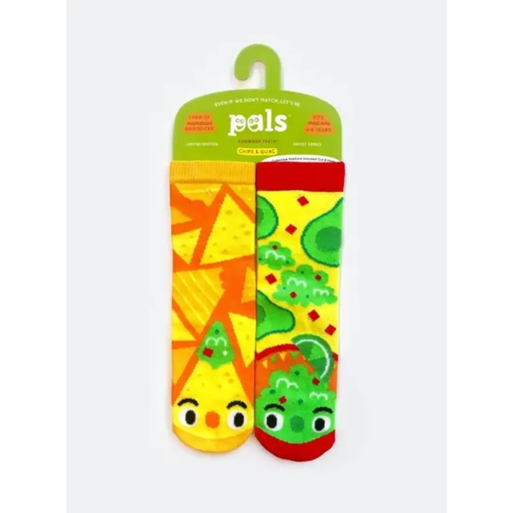 Pals Socks - Chips & Guac, Ages 4-8
