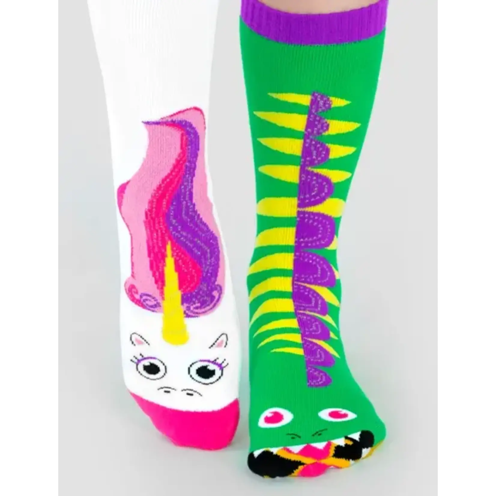 Pals Socks - Dragon & Unicorn Socks, Adult 13+