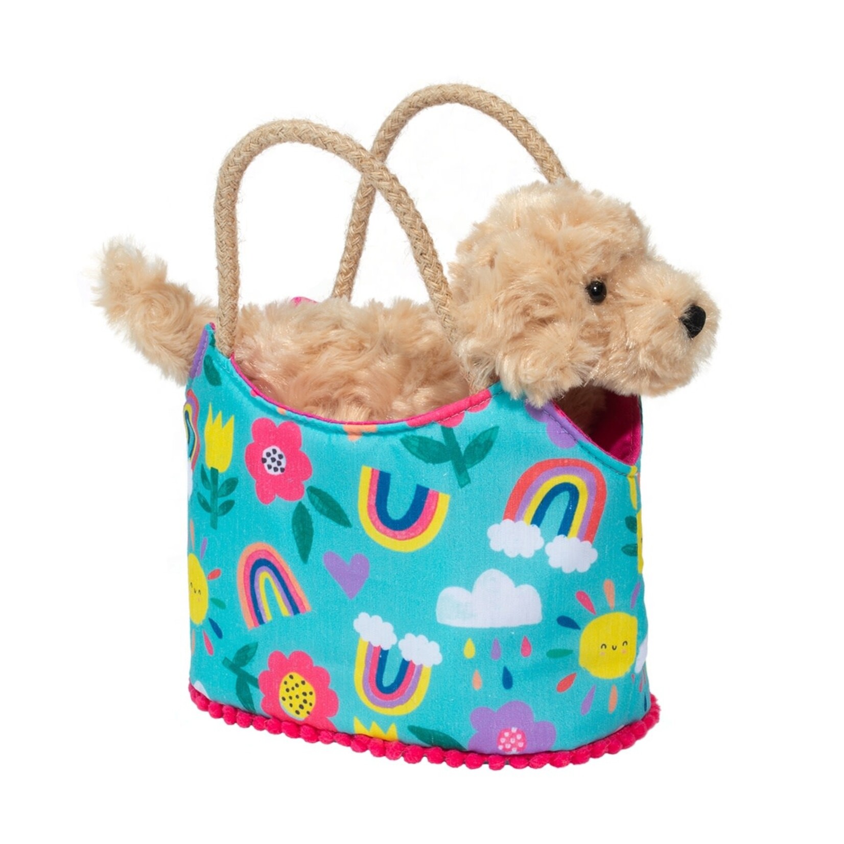 Douglas Toys Happy Day Sassy Sak with Golden Retriever