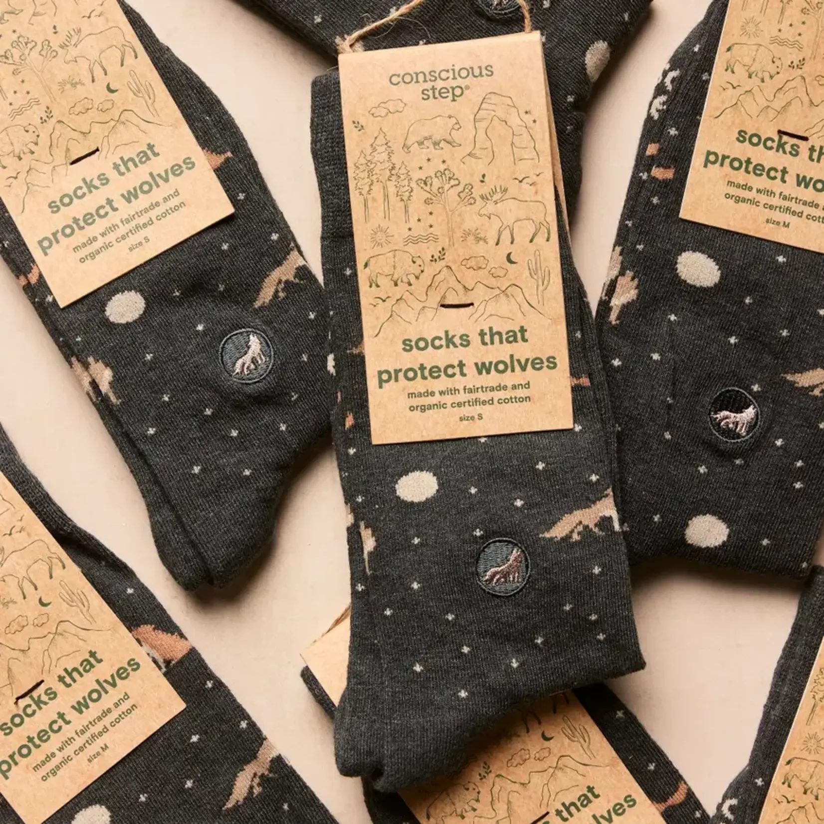 Socks that Protect Wolves | Small