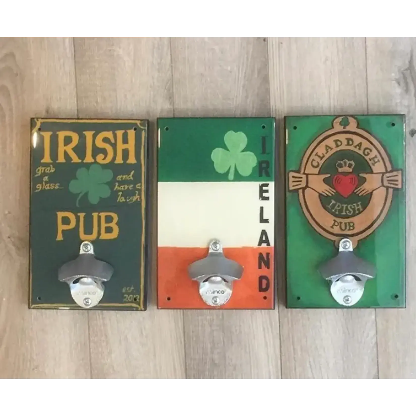 "Irish Pub" Bottle Opener Wall Art