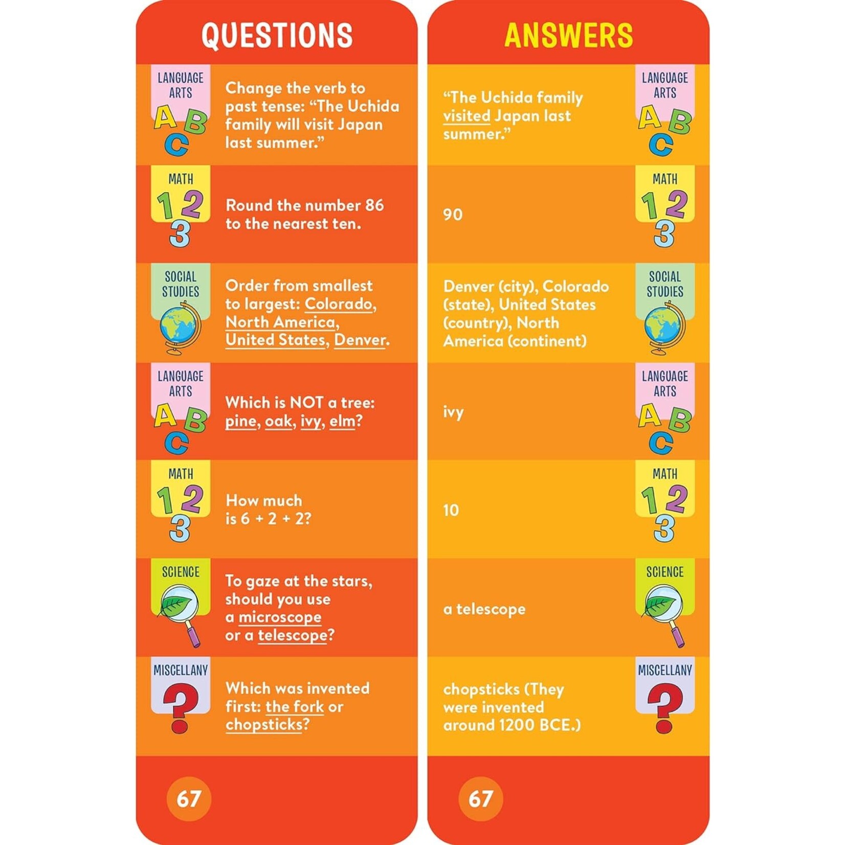 Brain Quest 2nd Grade Smart Cards Revised 5th Edition