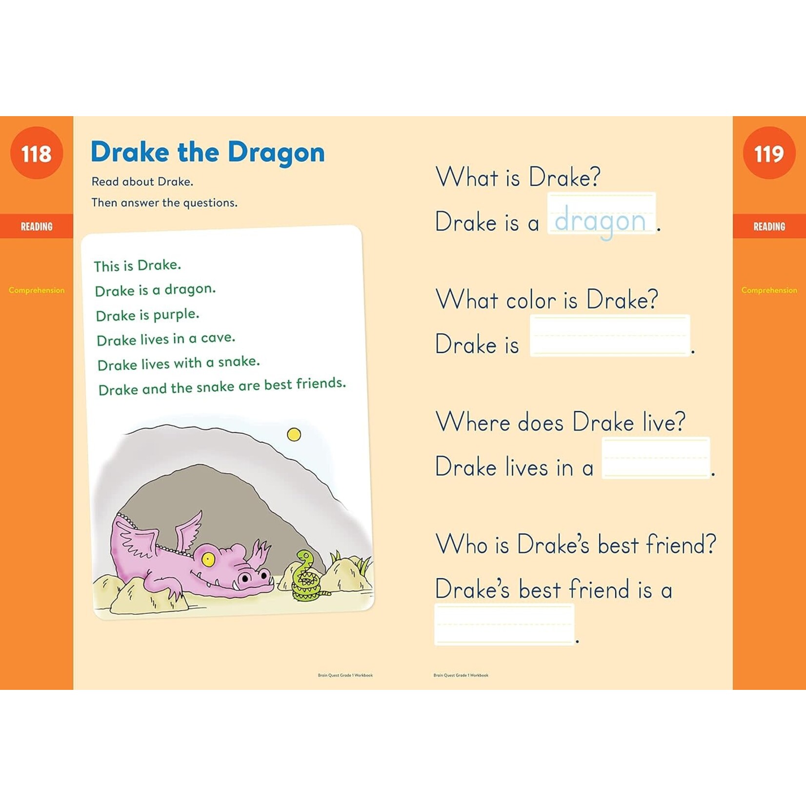 Brain Quest Workbook: 1st Grade Revised Edition