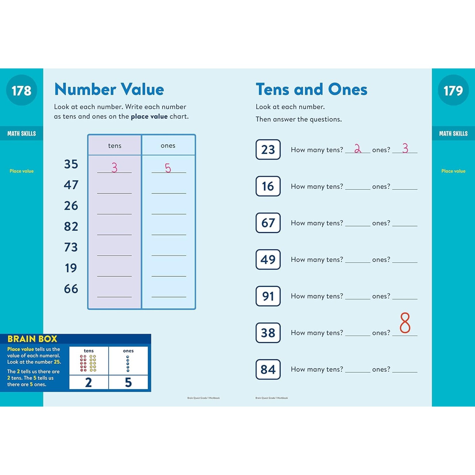 Brain Quest Workbook: 1st Grade Revised Edition