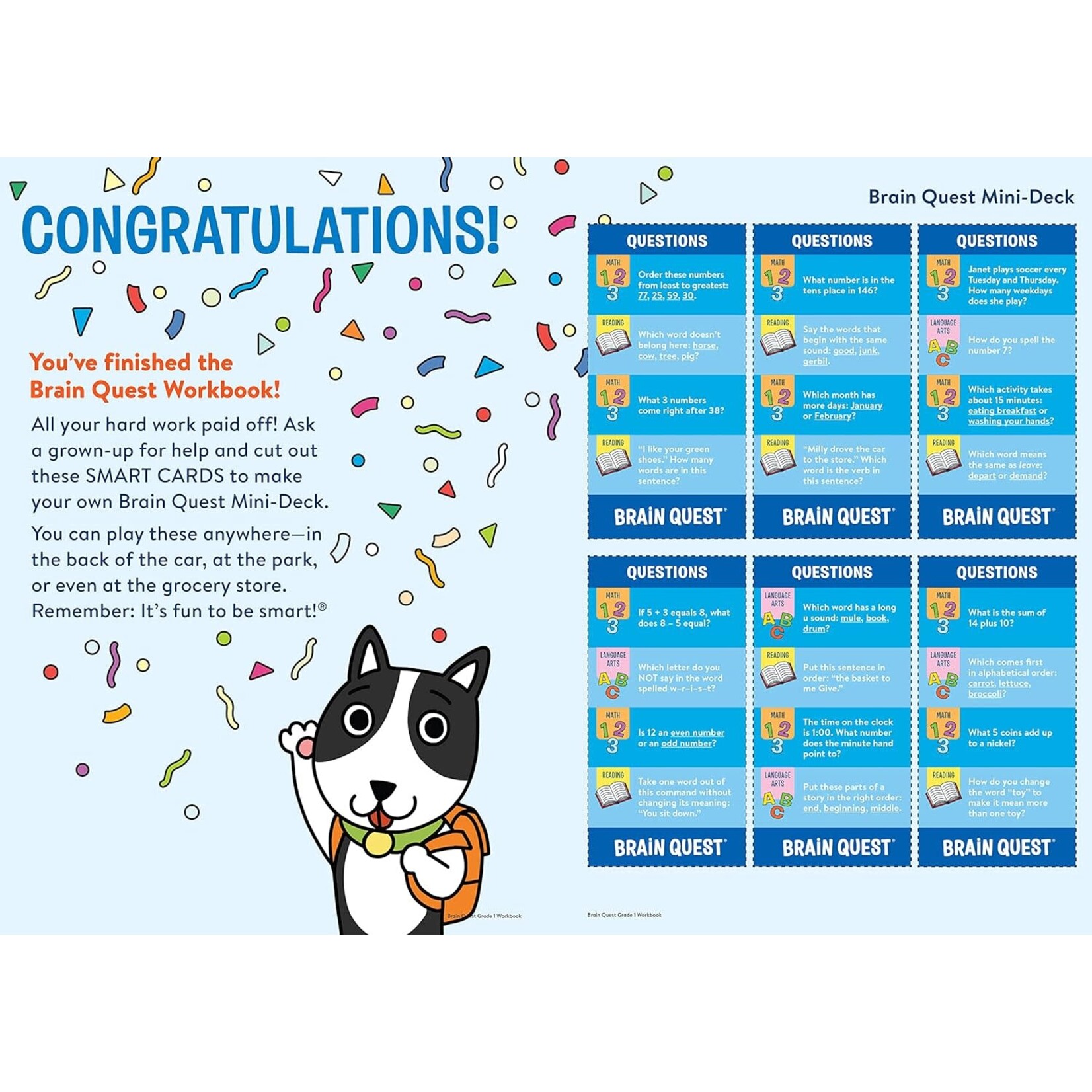 Brain Quest Workbook: 1st Grade Revised Edition