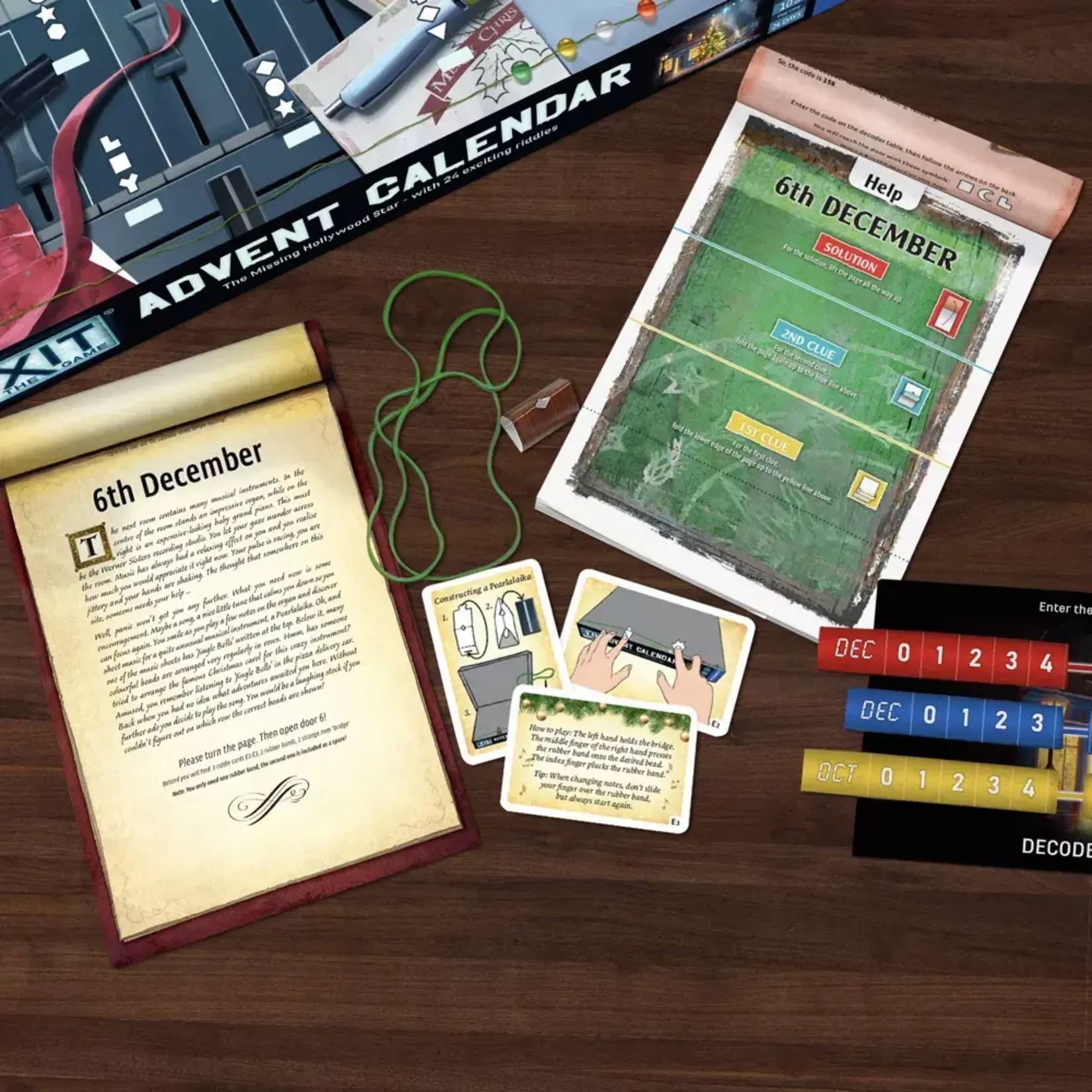 EXIT: The Game - Advent Calendar - The Missing Hollywood Star