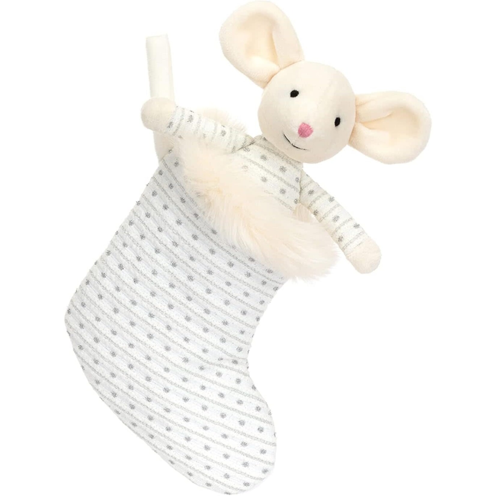 Jellycat Shimmer Stocking Mouse