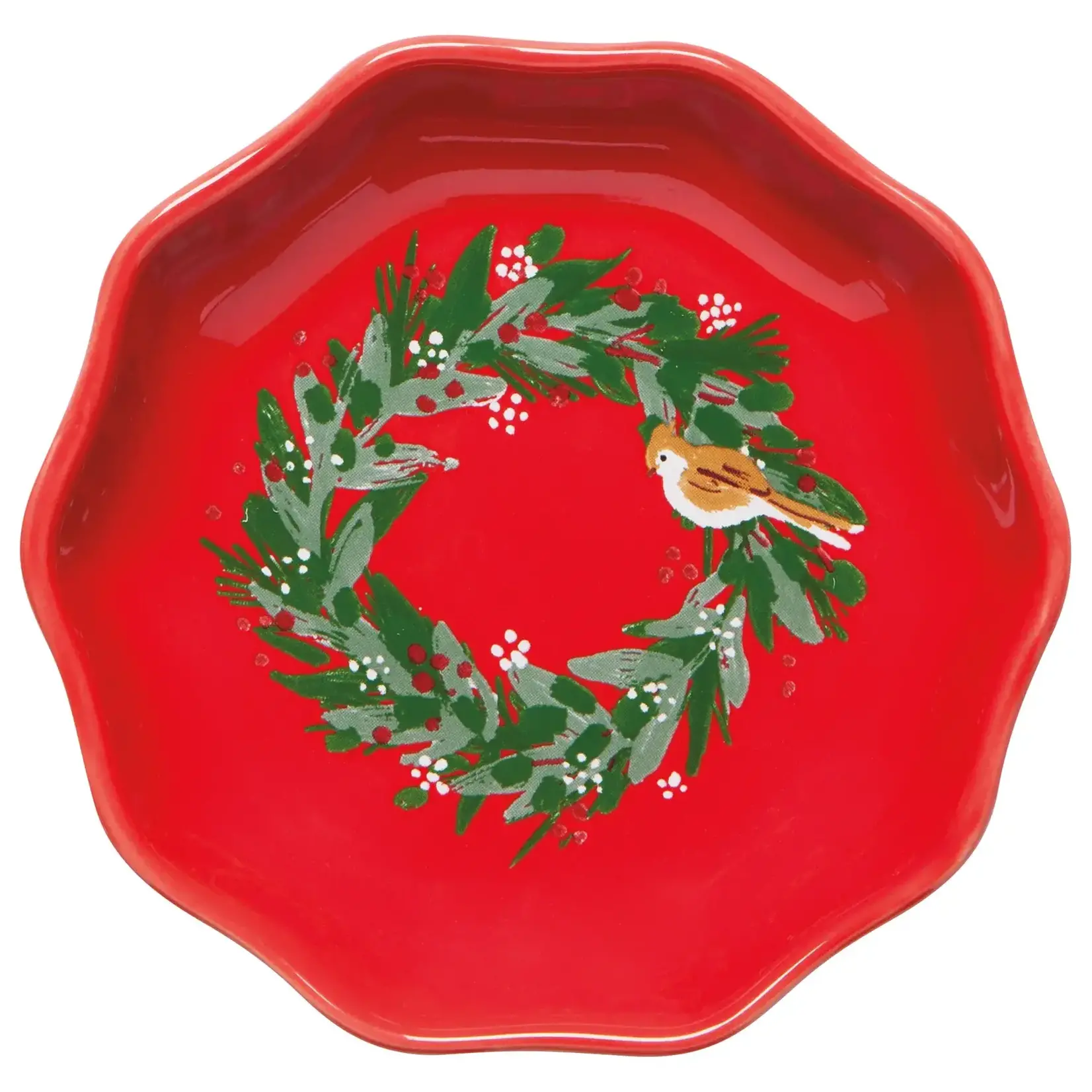Wreaths Shaped Pinch Bowls - Set of 6