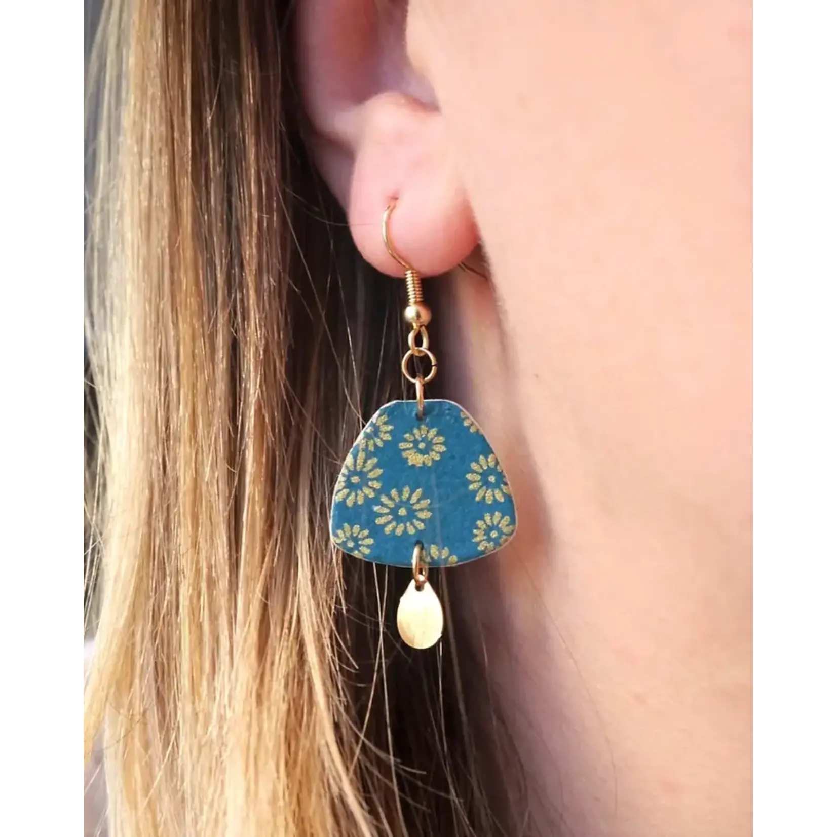 Japanese Paper Earrings - Uteki