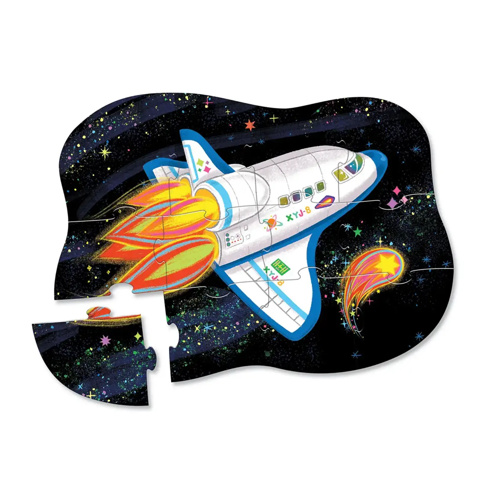 Crocodile Creek 12-Piece Mini Puzzle - Blast Off