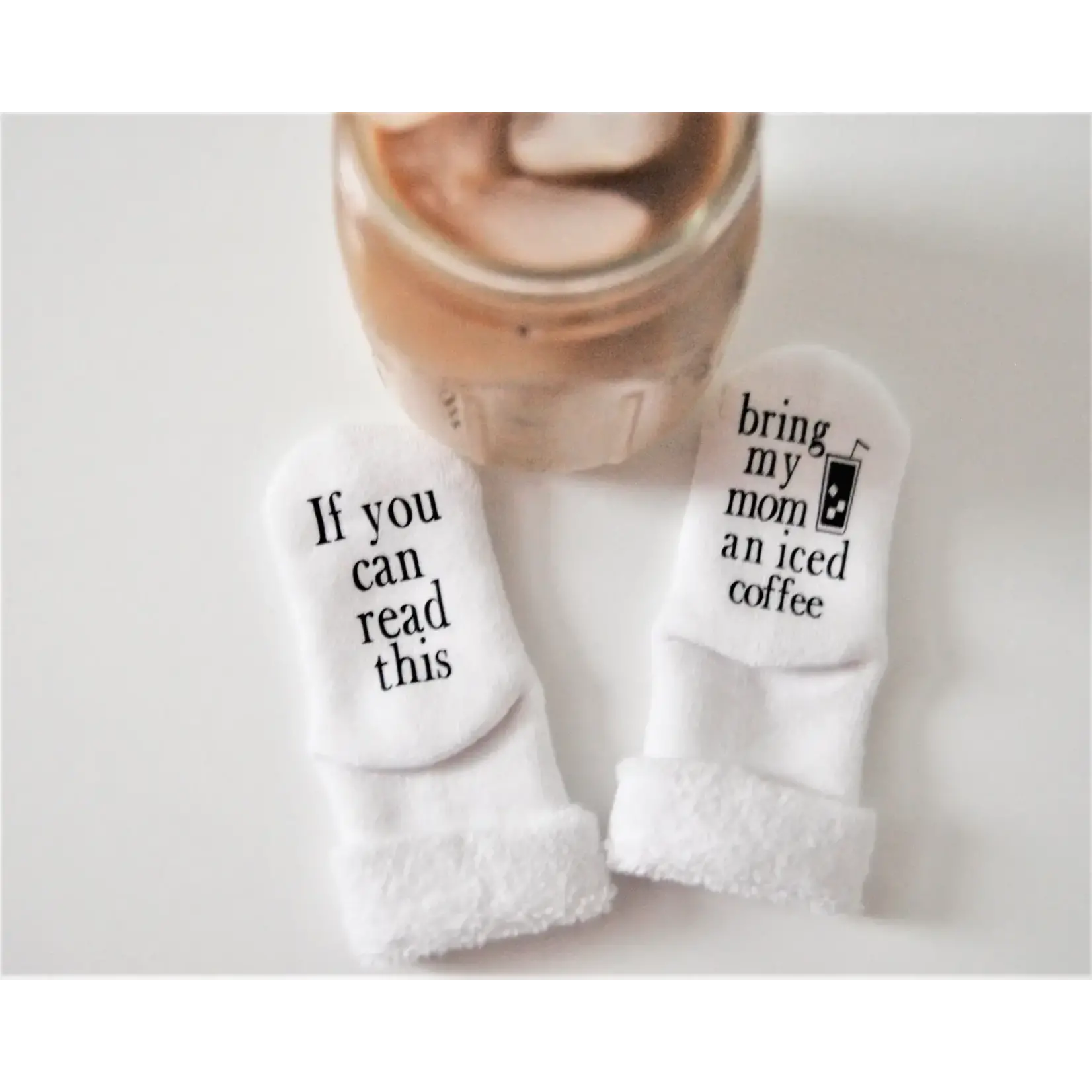 Baby Socks - Iced Coffee Mom