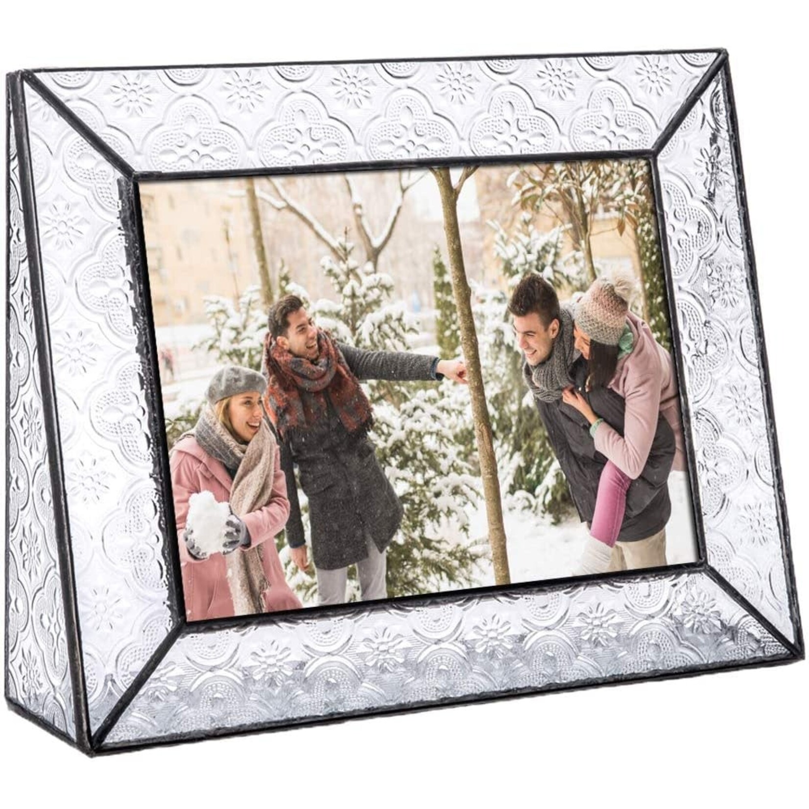 Vintage Glass Picture Frame