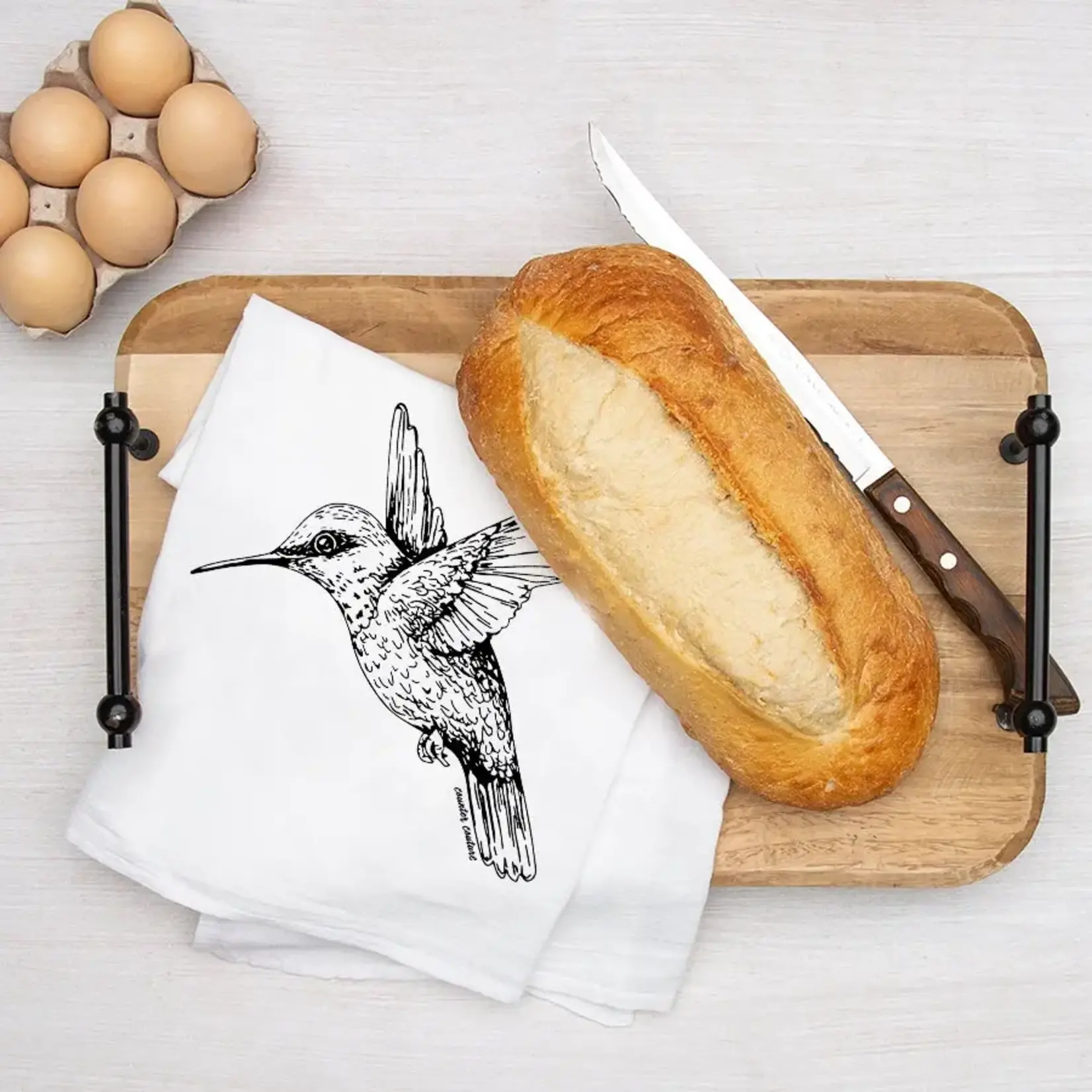 Hummingbird Tea Towel