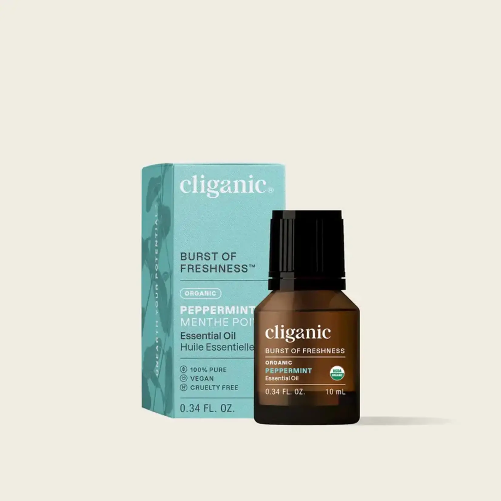 Essential Oils Singles - Organic Peppermint Oil 10ml