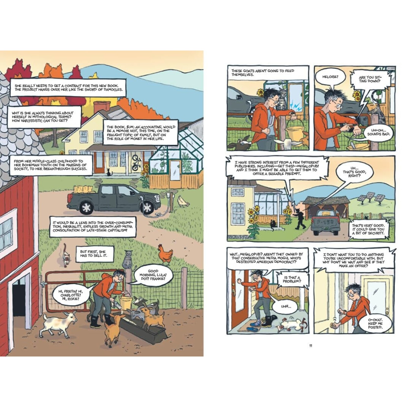 Spent: A Comic Novel