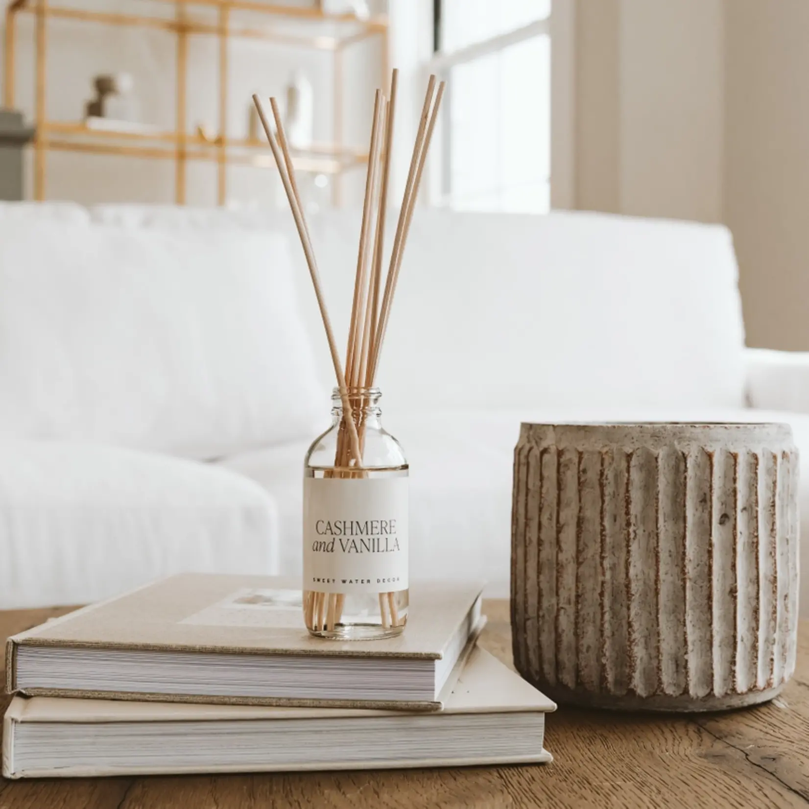 Cashmere and Vanilla Clear Reed Diffuser