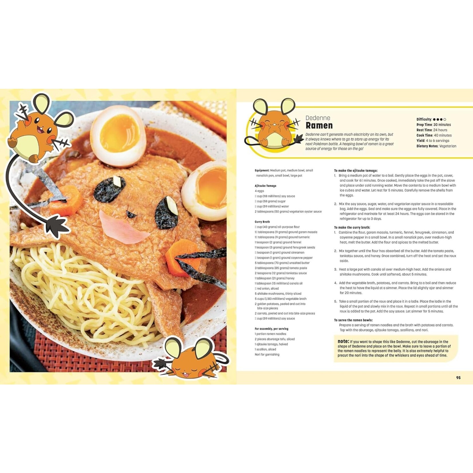 My Pokemon Cookbook Gift Set with Pikachu Apron