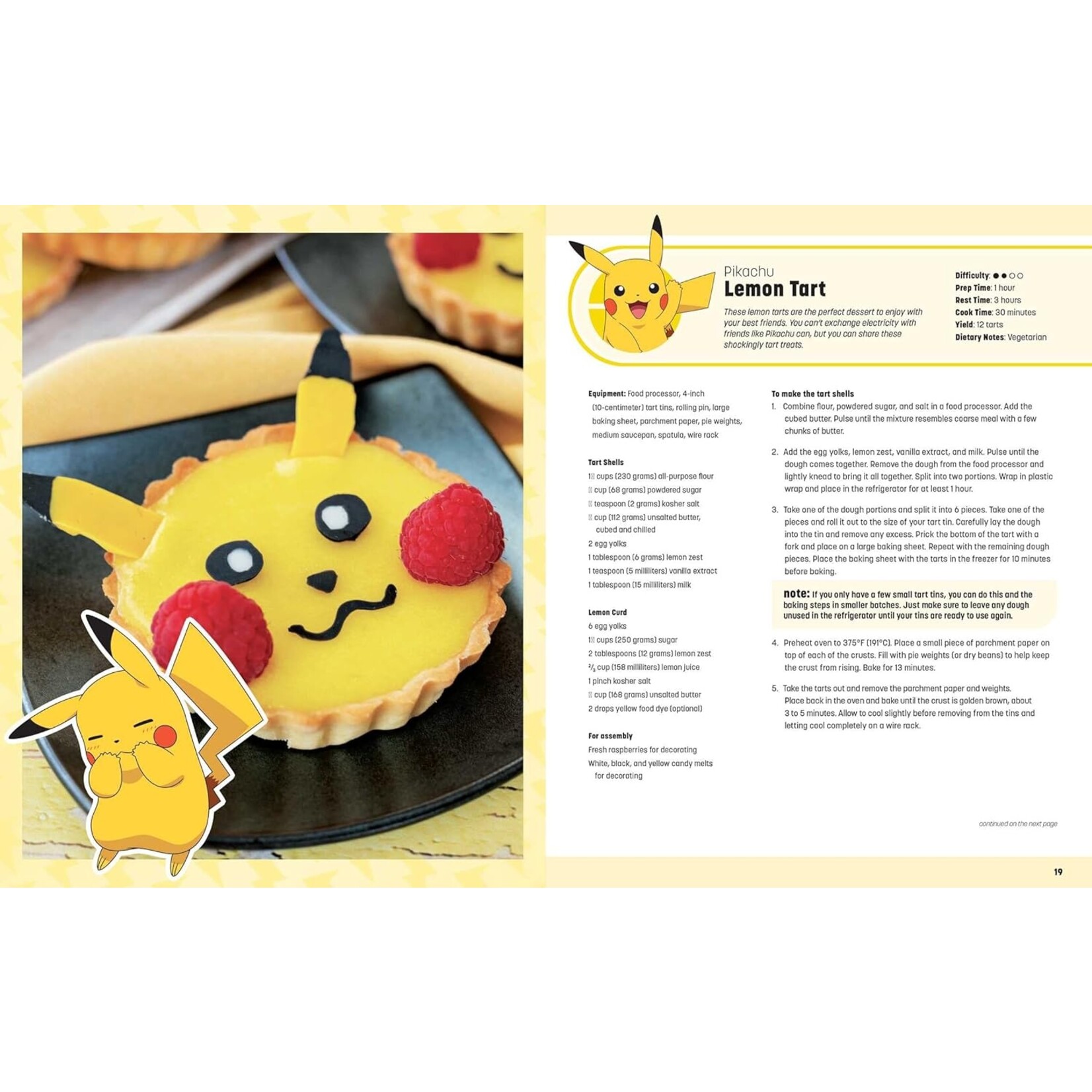 My Pokemon Cookbook Gift Set with Pikachu Apron