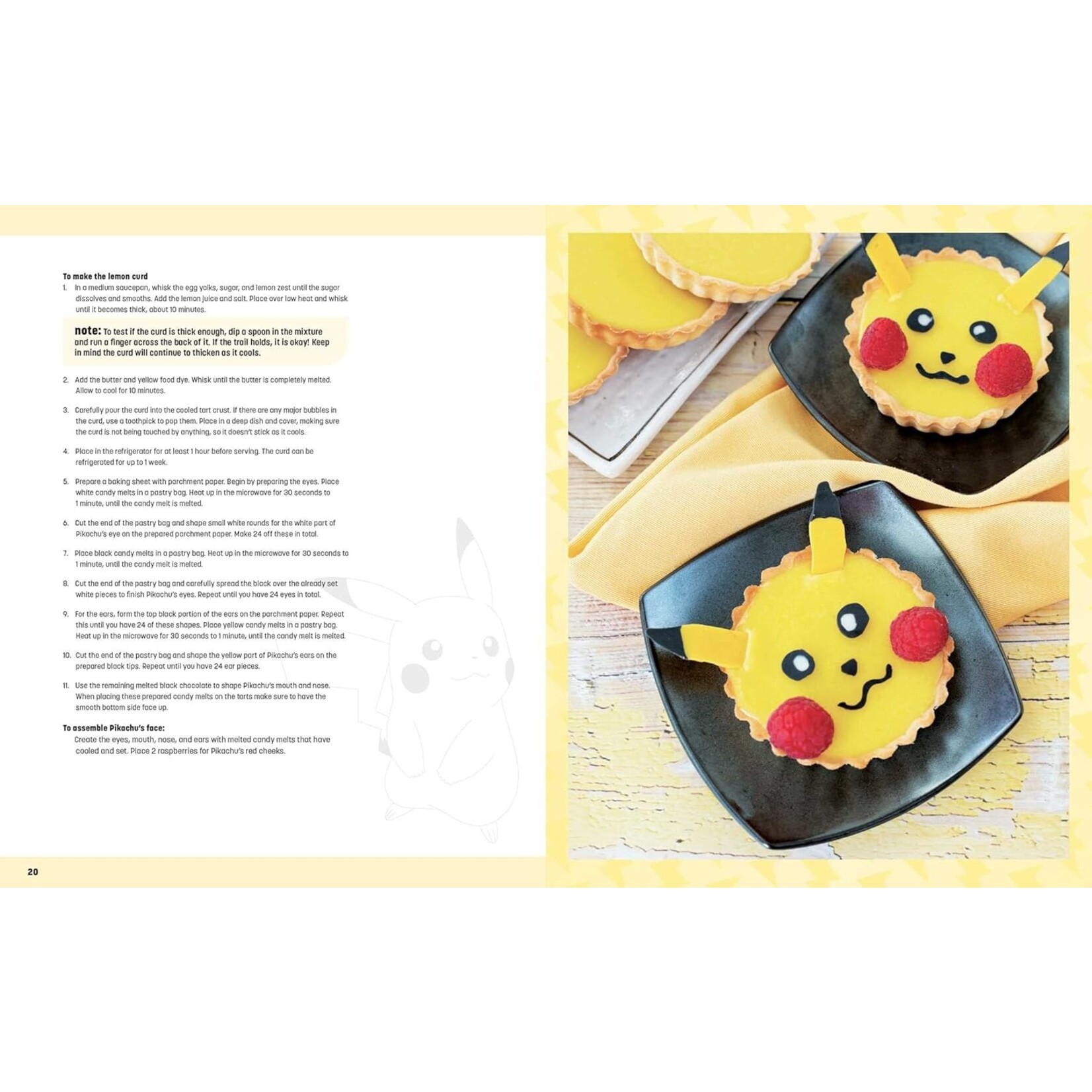 My Pokemon Cookbook Gift Set with Pikachu Apron