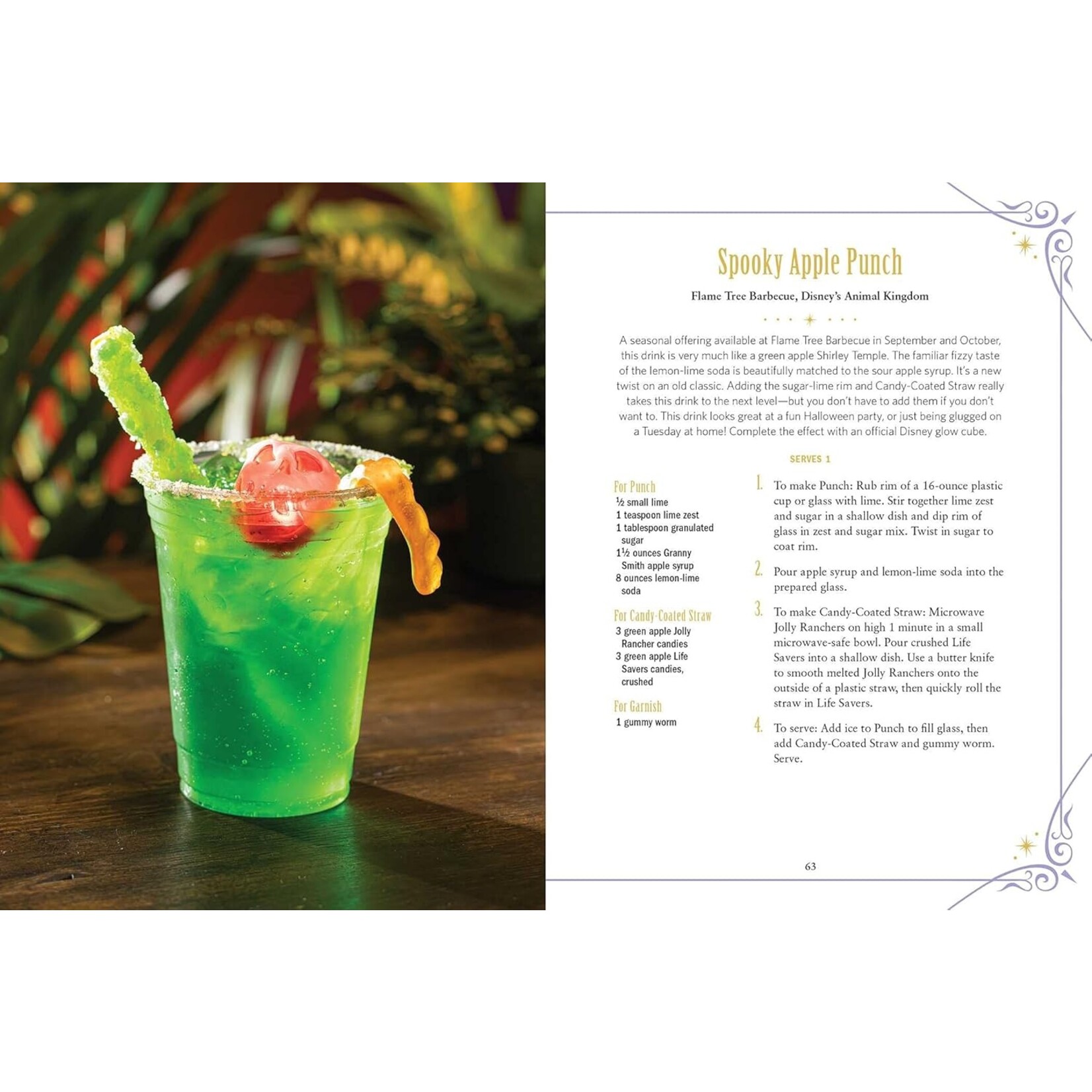 The Unofficial Disney Parks Drink Recipe Book: From LeFou's Brew to the Jedi Mind Trick, 100+ Magical Disney-Inspired Drinks