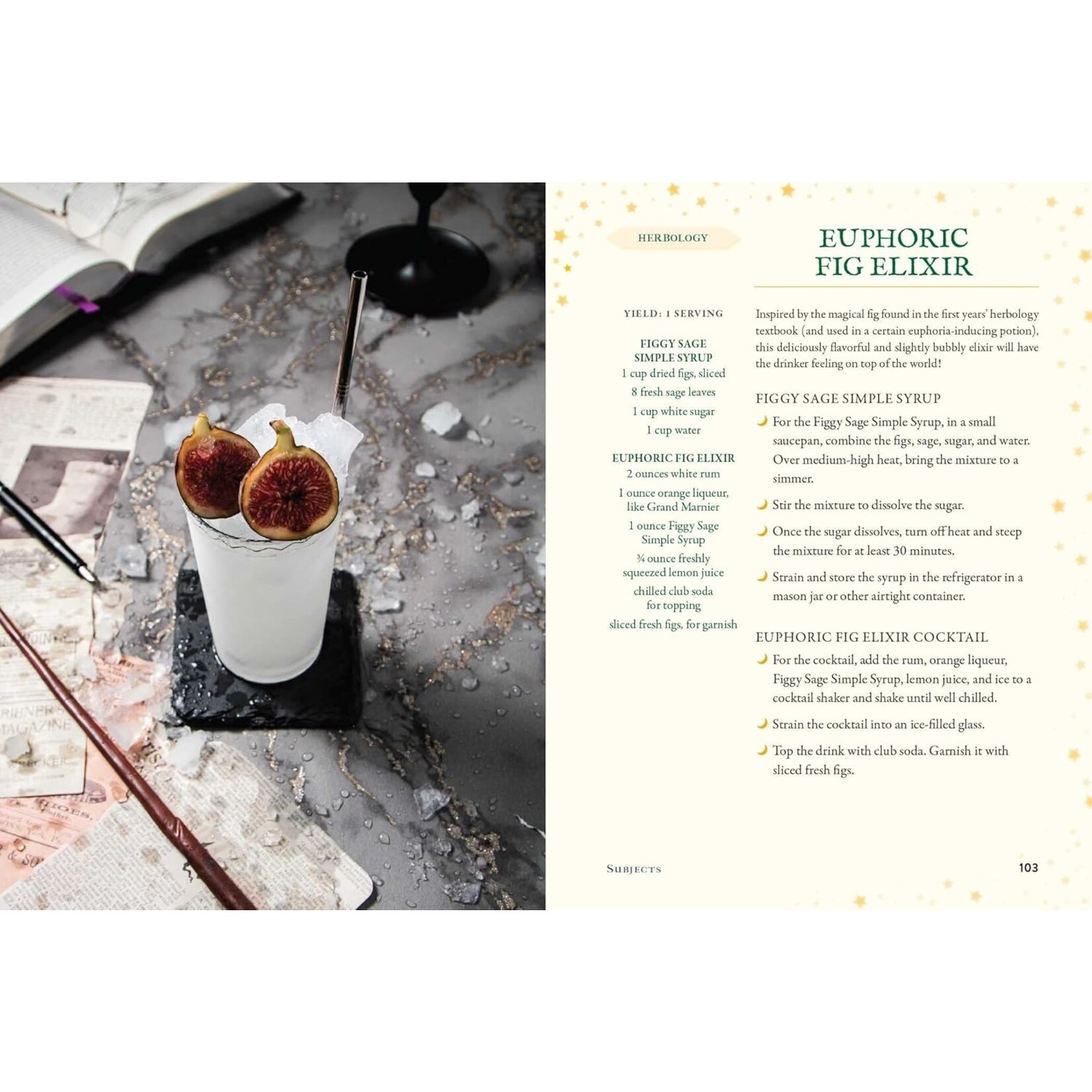 The Unofficial Hogwarts Cocktail Book: Spellbinding Spritzes, Fantastical Old Fashioneds, Magical Margaritas, and More Enchanting Recipes