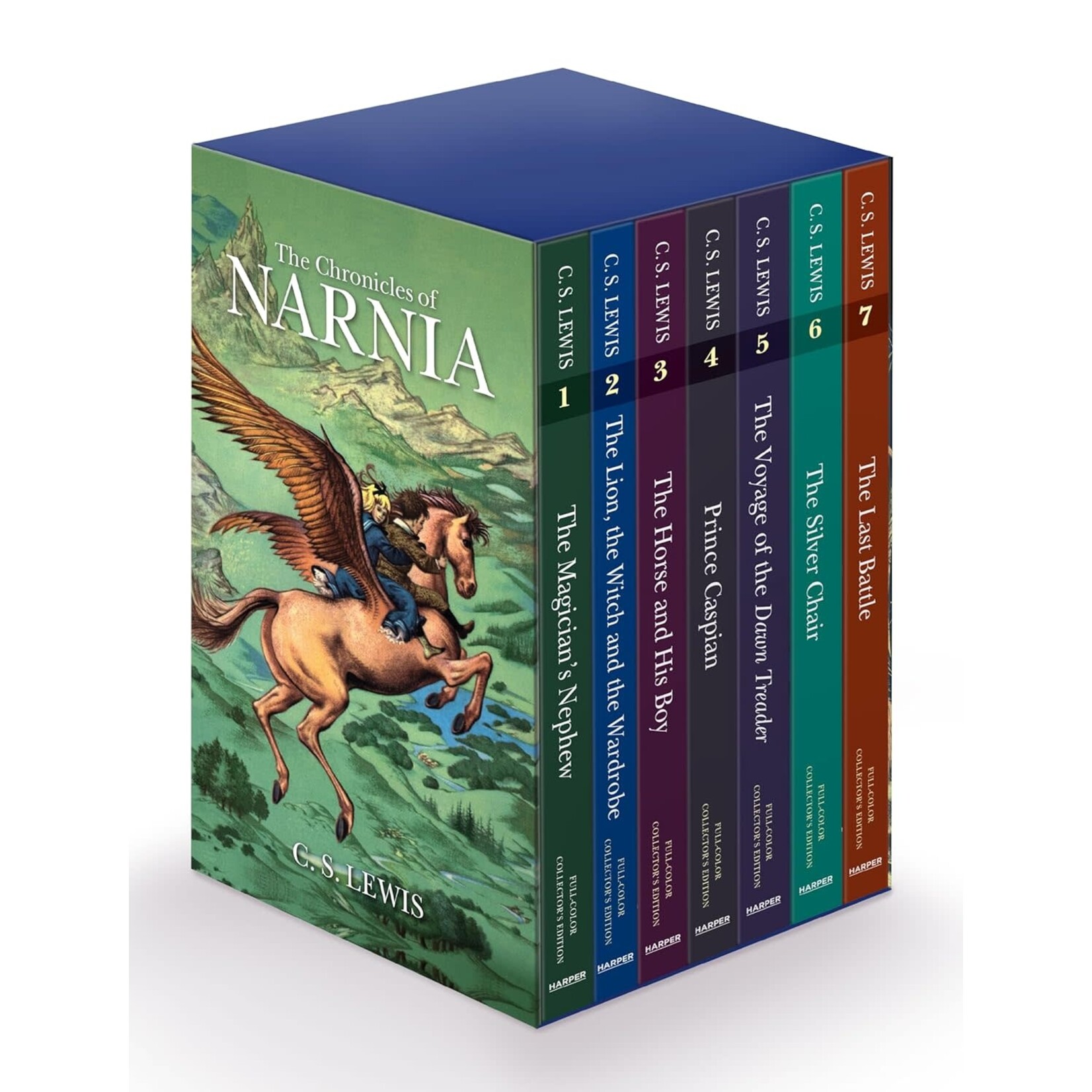 The Chronicles of Narnia Full-Color Box Set (Books #1-7)
